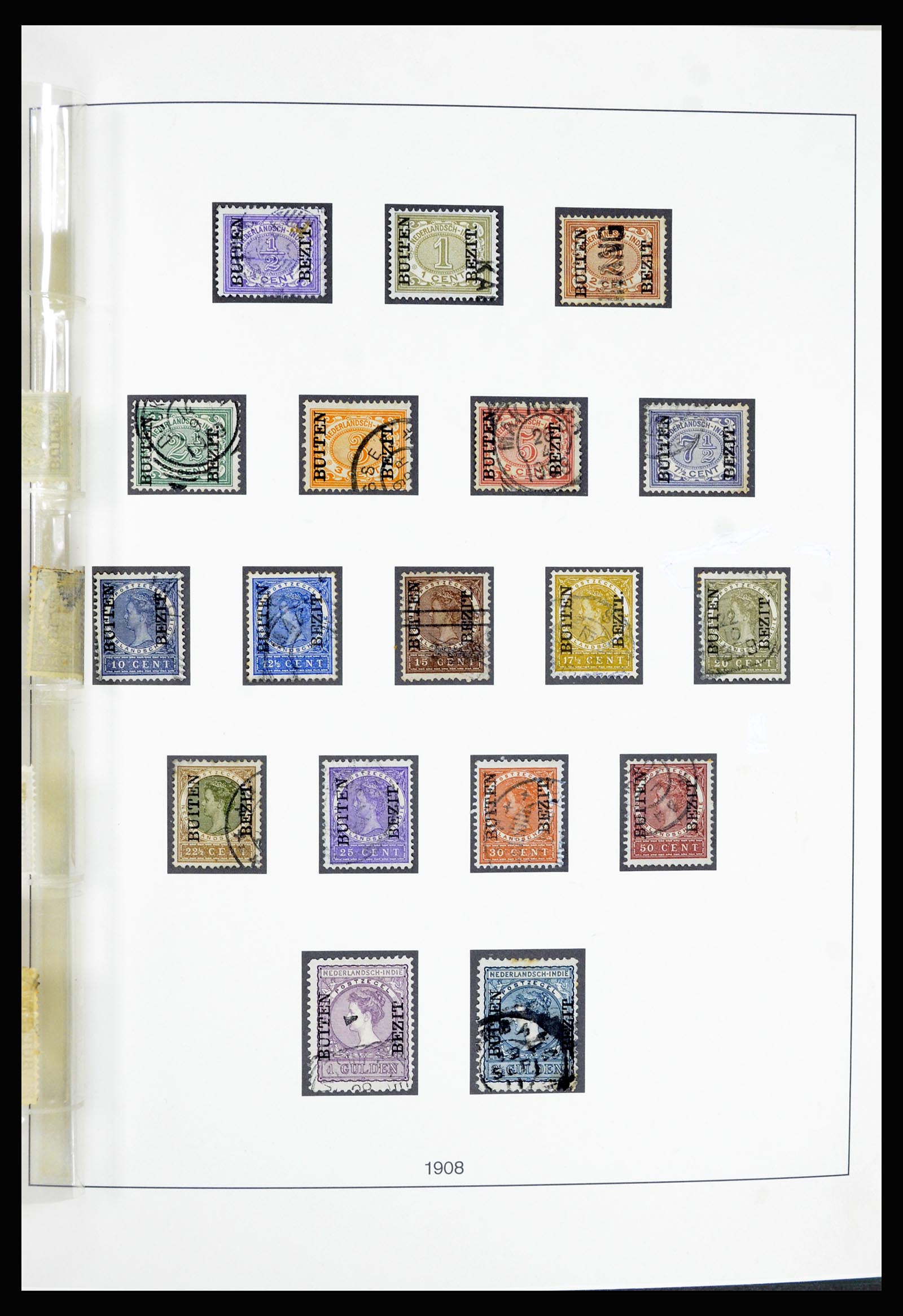 36804 016 - Postzegelverzameling 36804 Nederlands Indië 1864-1948.