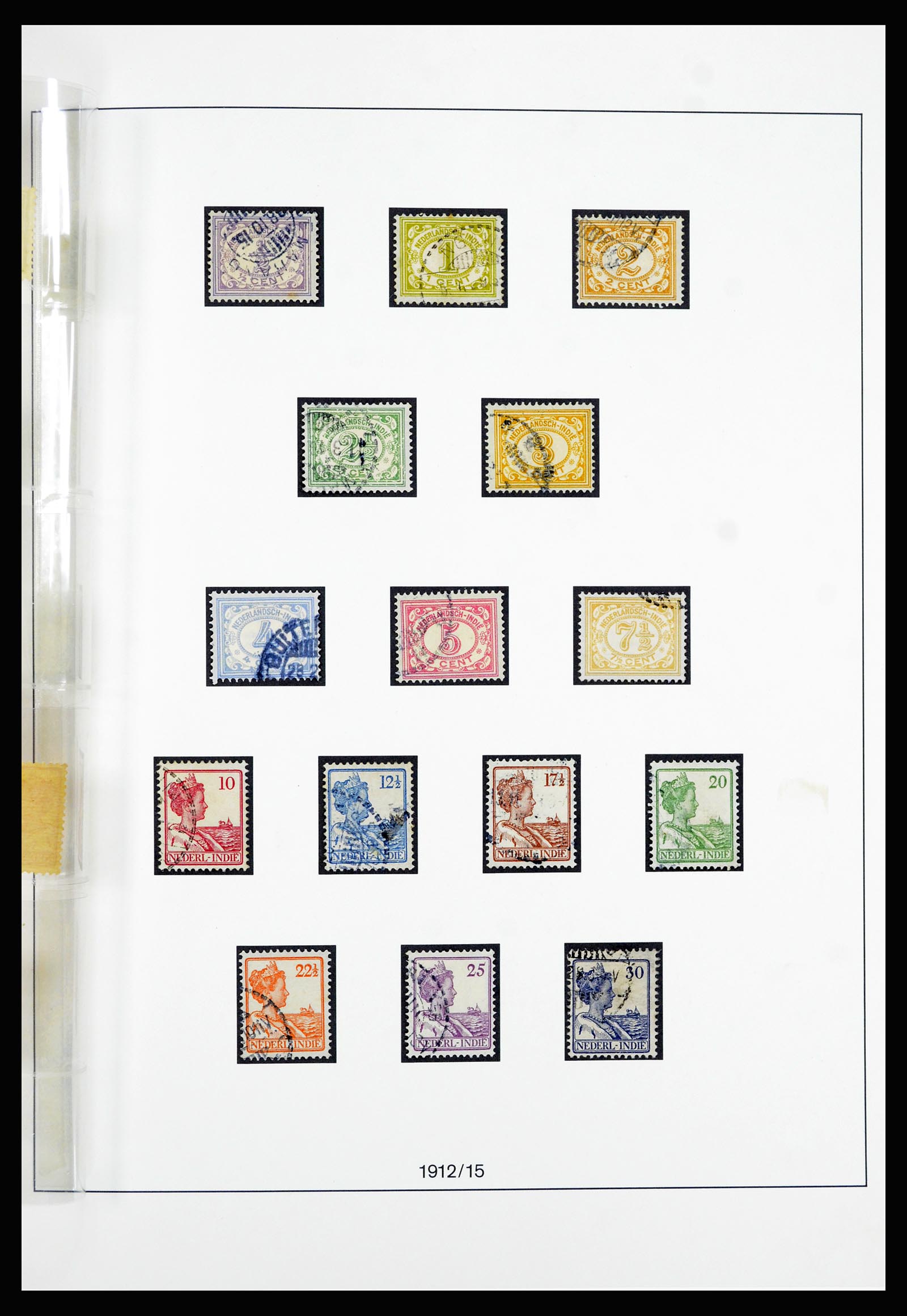 36804 020 - Postzegelverzameling 36804 Nederlands Indië 1864-1948.
