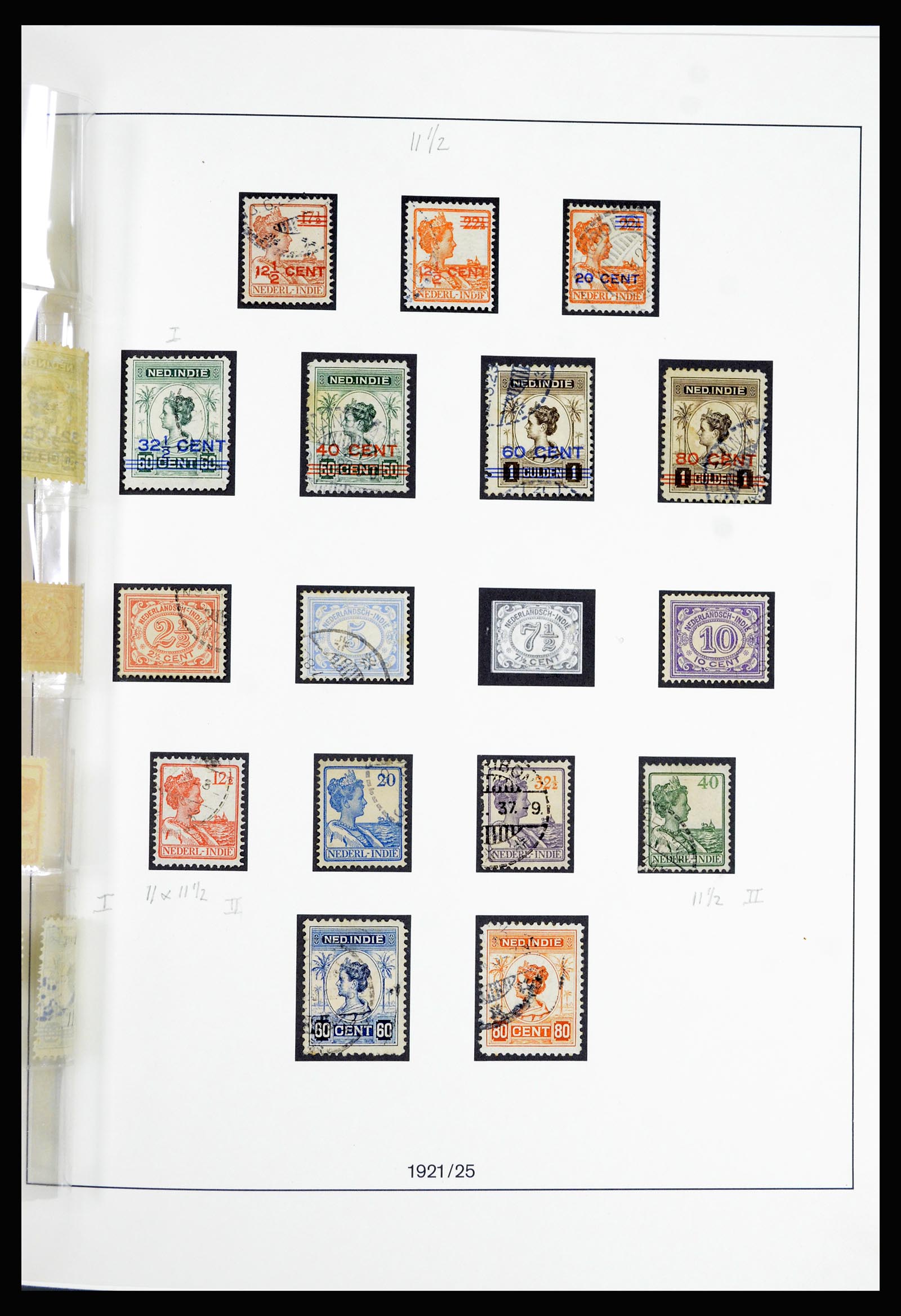 36804 025 - Postzegelverzameling 36804 Nederlands Indië 1864-1948.