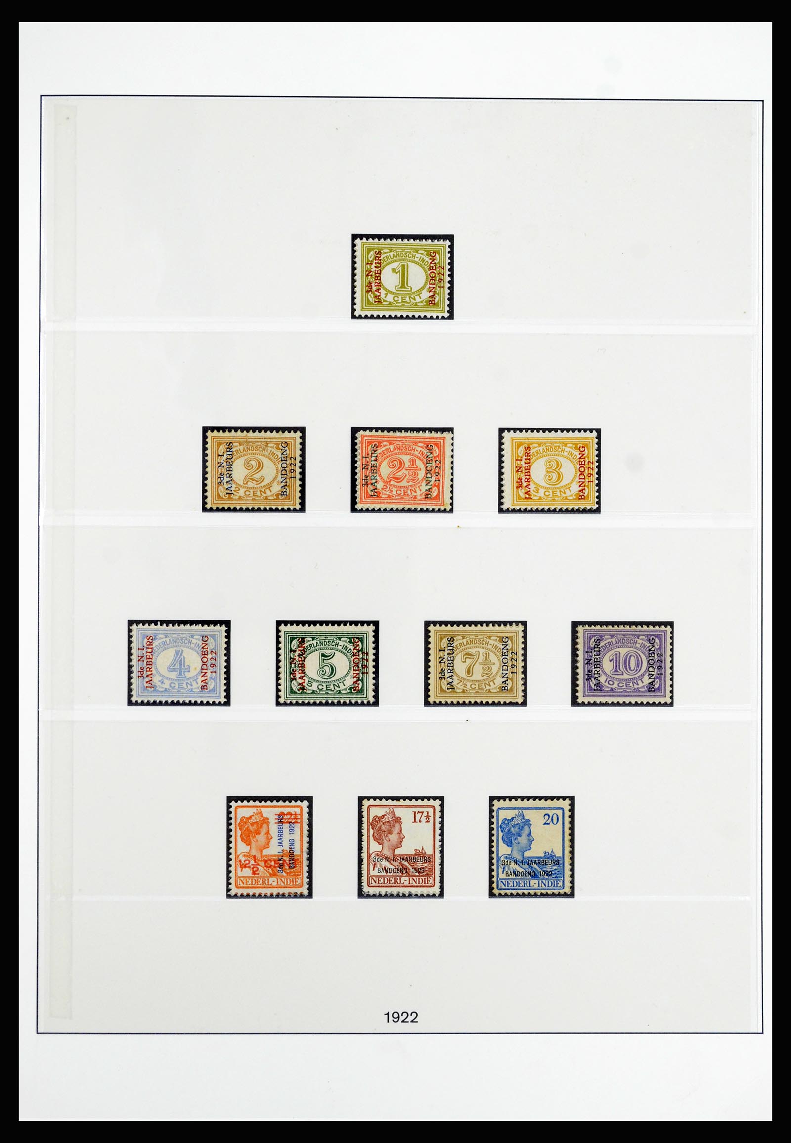 36804 026 - Postzegelverzameling 36804 Nederlands Indië 1864-1948.