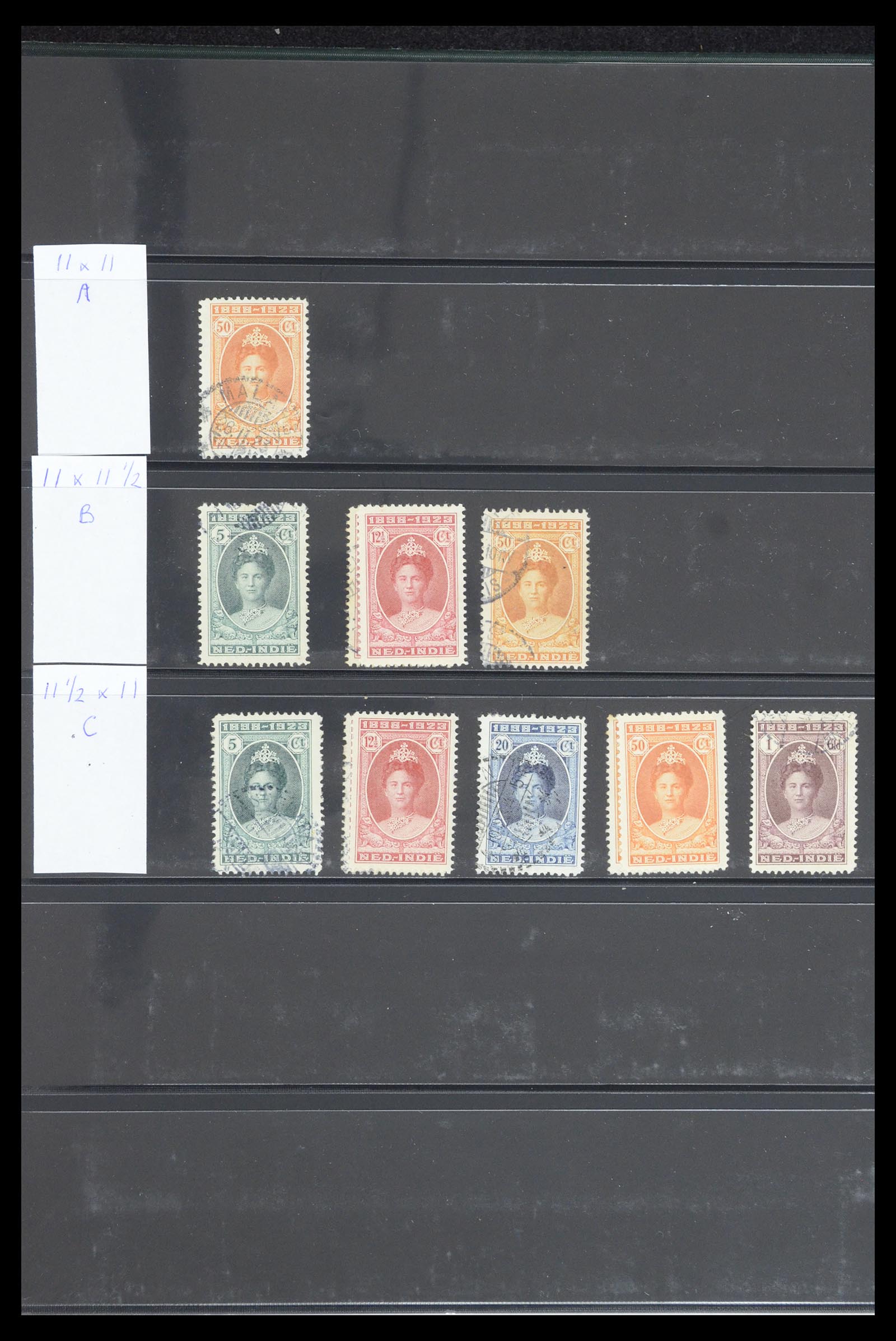 36804 028 - Postzegelverzameling 36804 Nederlands Indië 1864-1948.