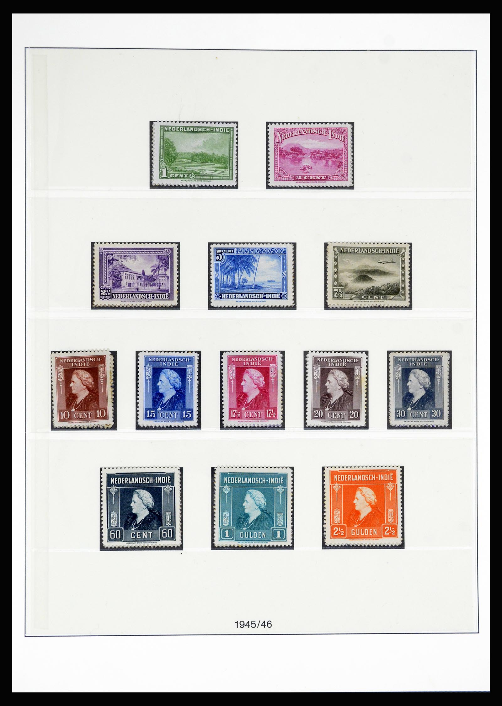 36804 056 - Postzegelverzameling 36804 Nederlands Indië 1864-1948.