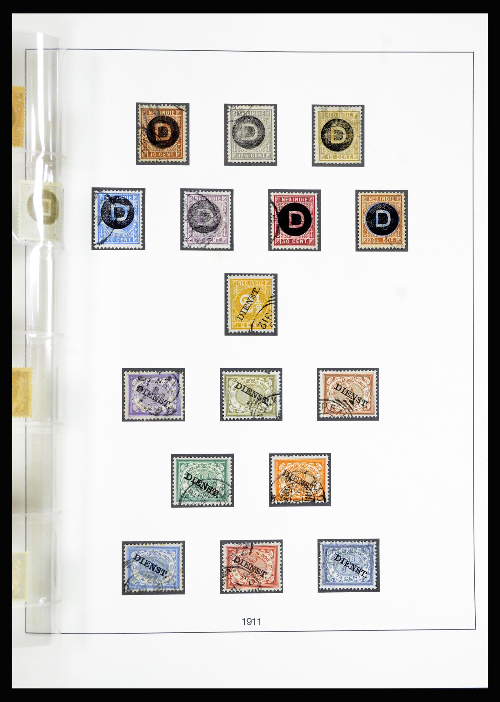 36804 063 - Postzegelverzameling 36804 Nederlands Indië 1864-1948.