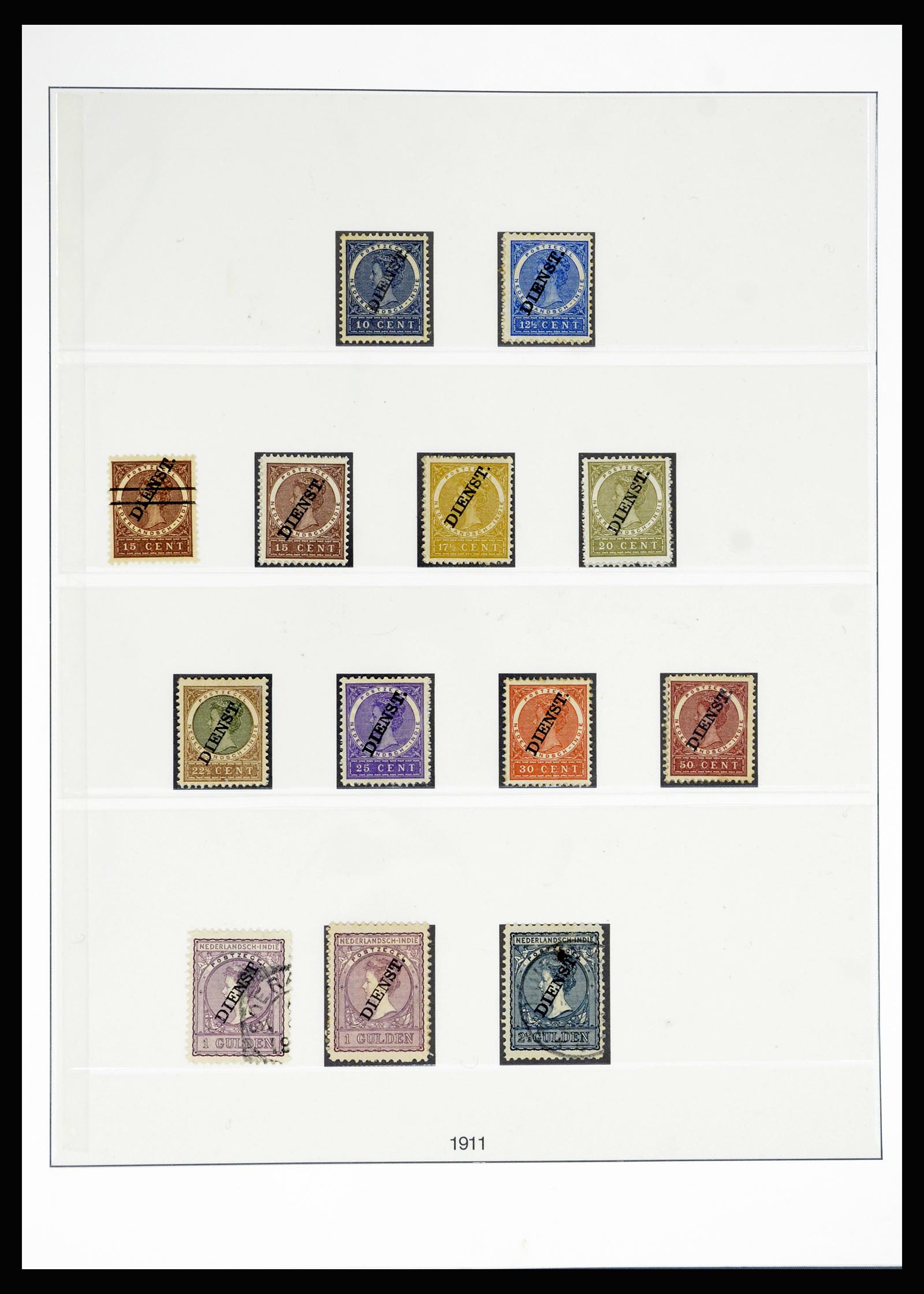36804 064 - Postzegelverzameling 36804 Nederlands Indië 1864-1948.