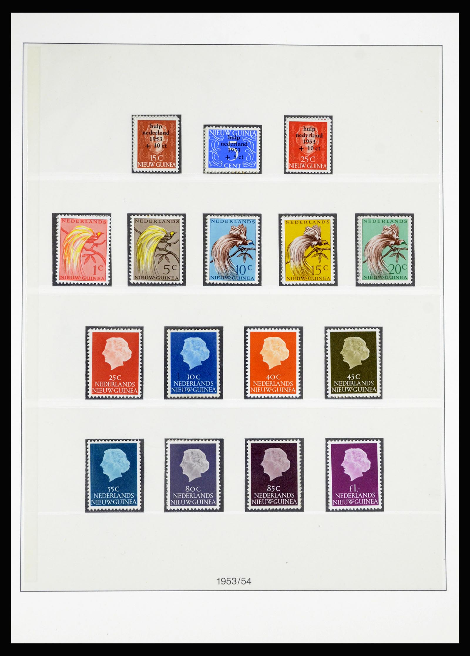 36804 080 - Postzegelverzameling 36804 Nederlands Indië 1864-1948.