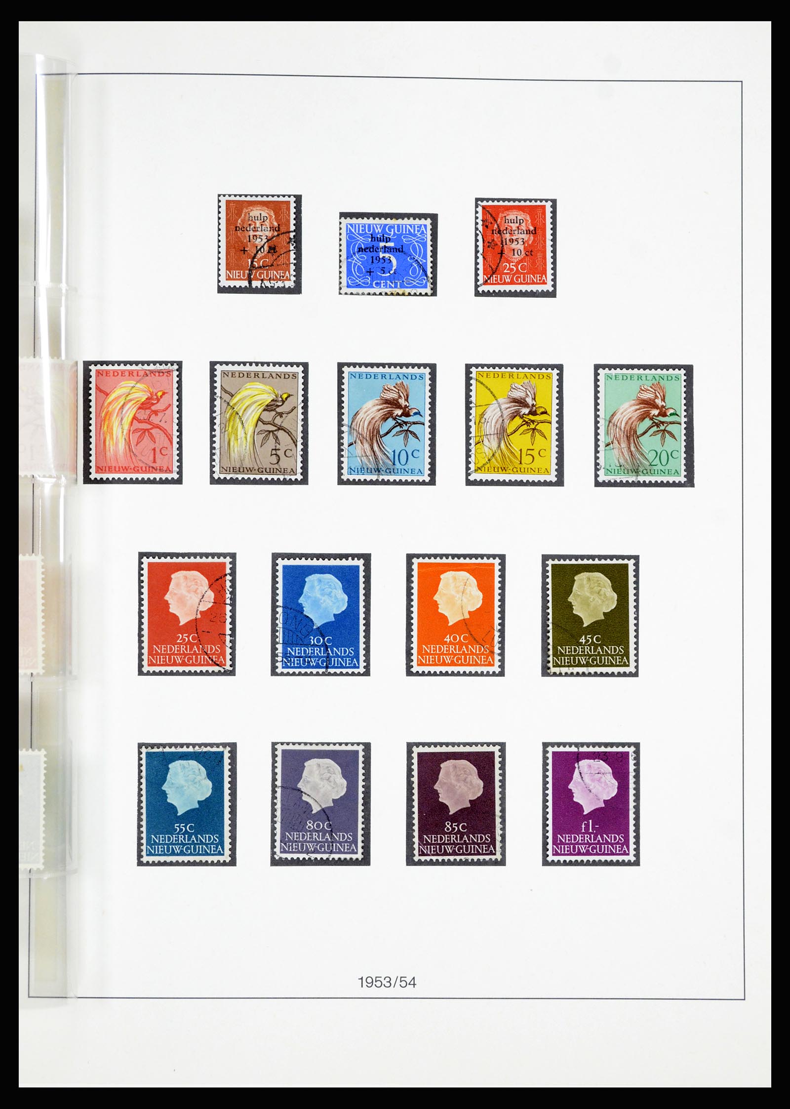 36804 081 - Postzegelverzameling 36804 Nederlands Indië 1864-1948.