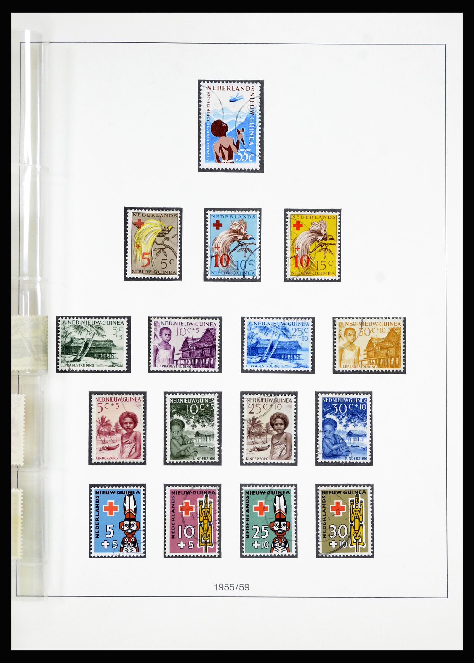 36804 083 - Postzegelverzameling 36804 Nederlands Indië 1864-1948.