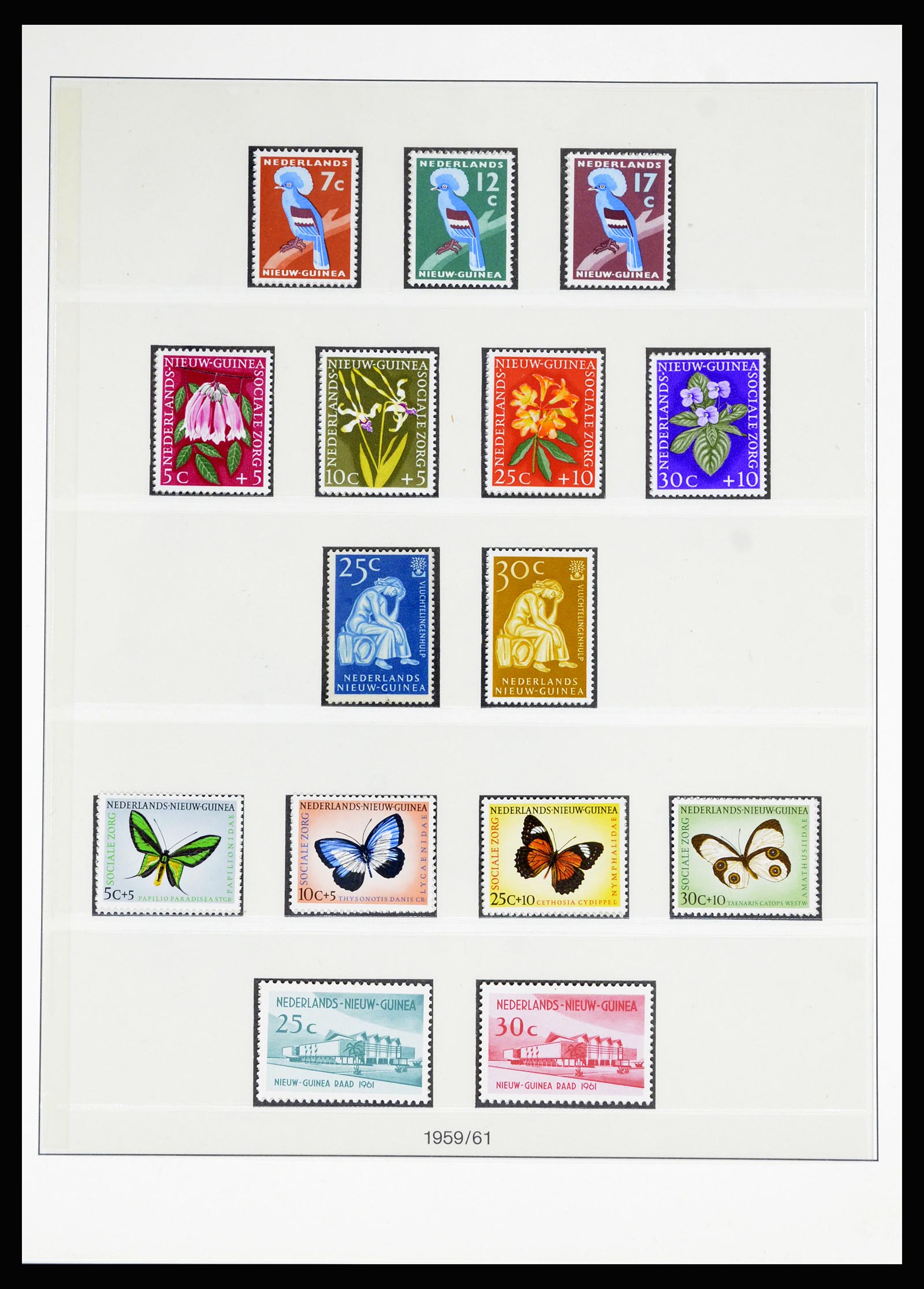 36804 084 - Postzegelverzameling 36804 Nederlands Indië 1864-1948.