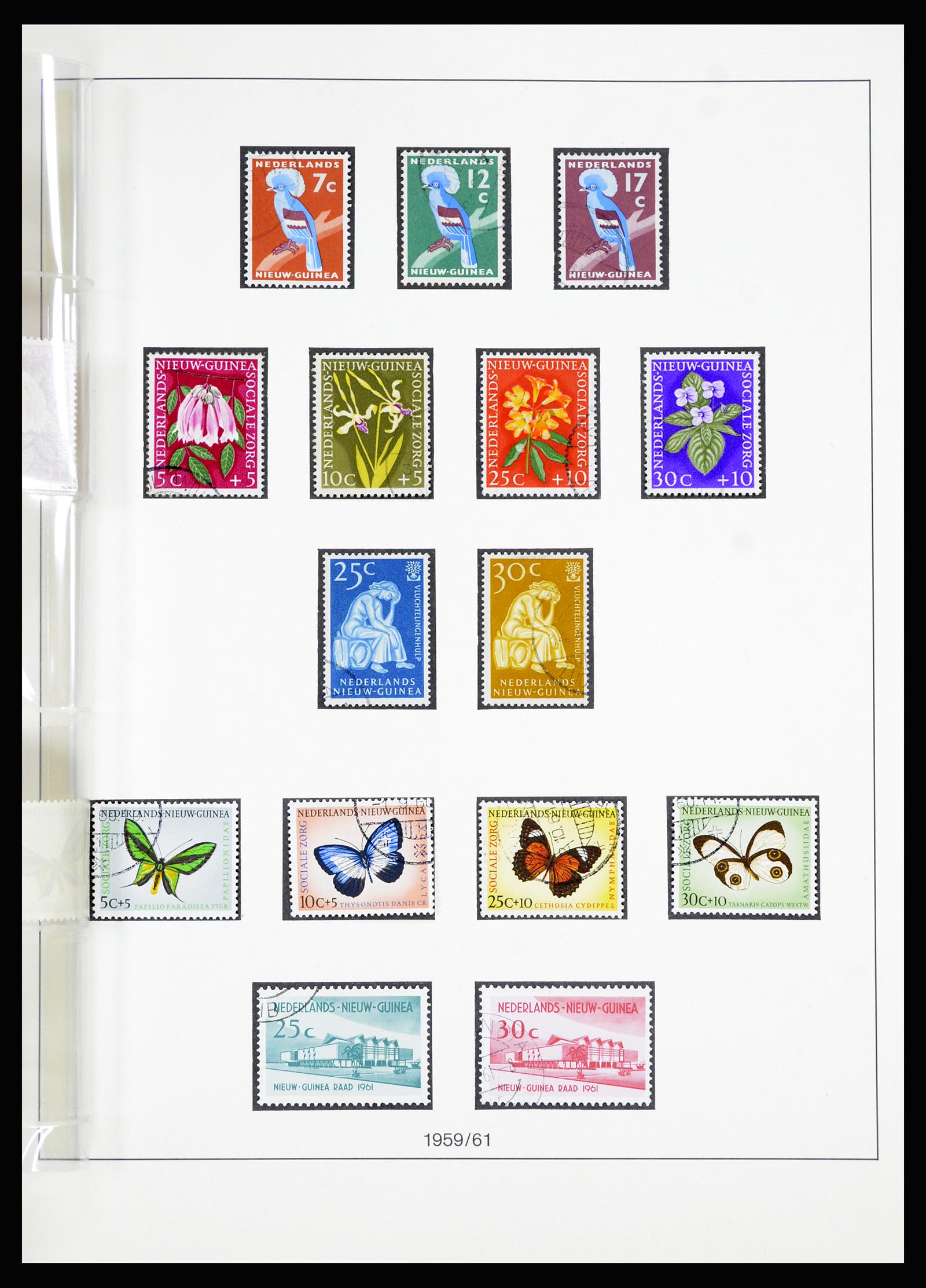 36804 085 - Postzegelverzameling 36804 Nederlands Indië 1864-1948.