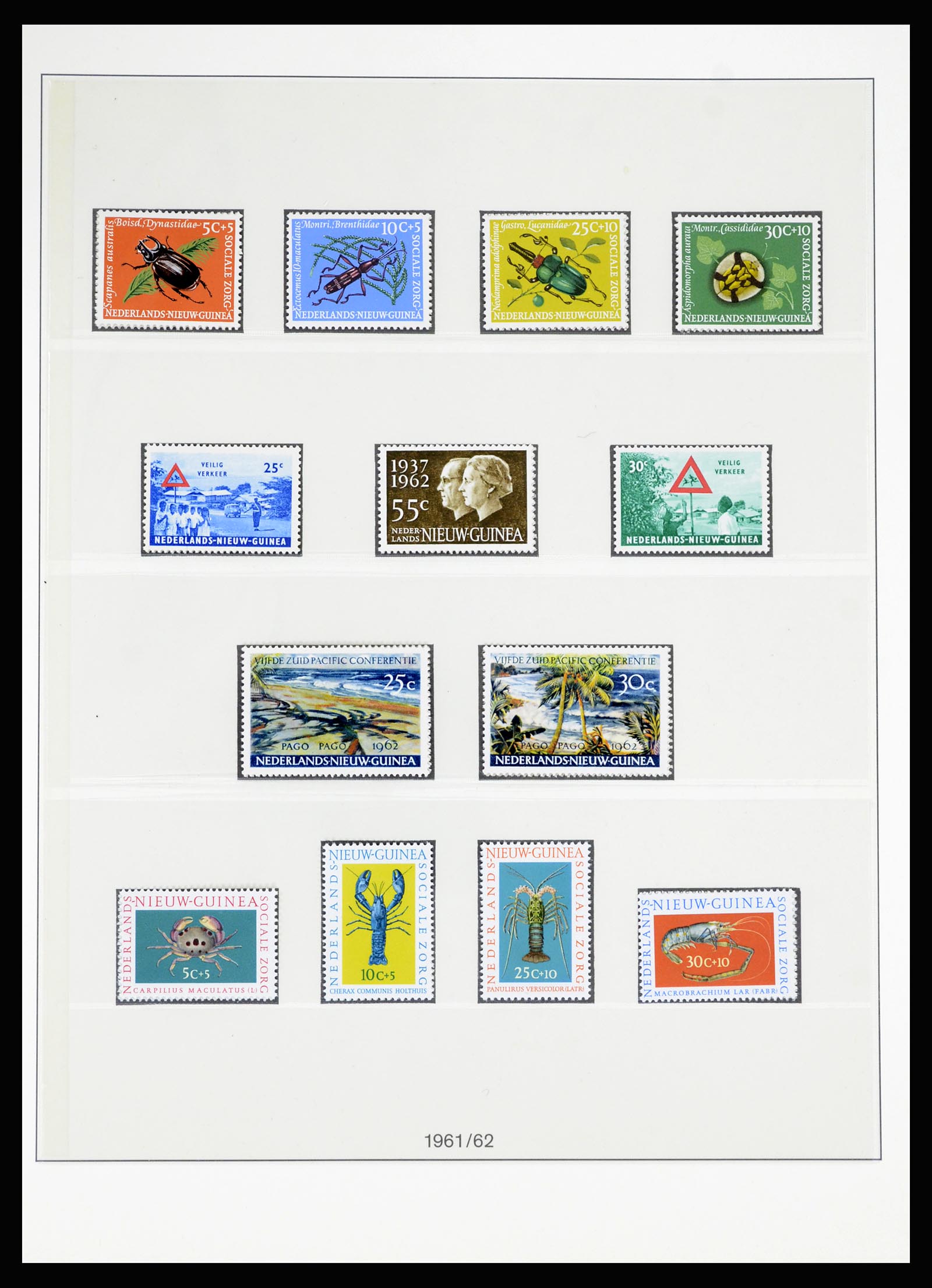 36804 086 - Postzegelverzameling 36804 Nederlands Indië 1864-1948.