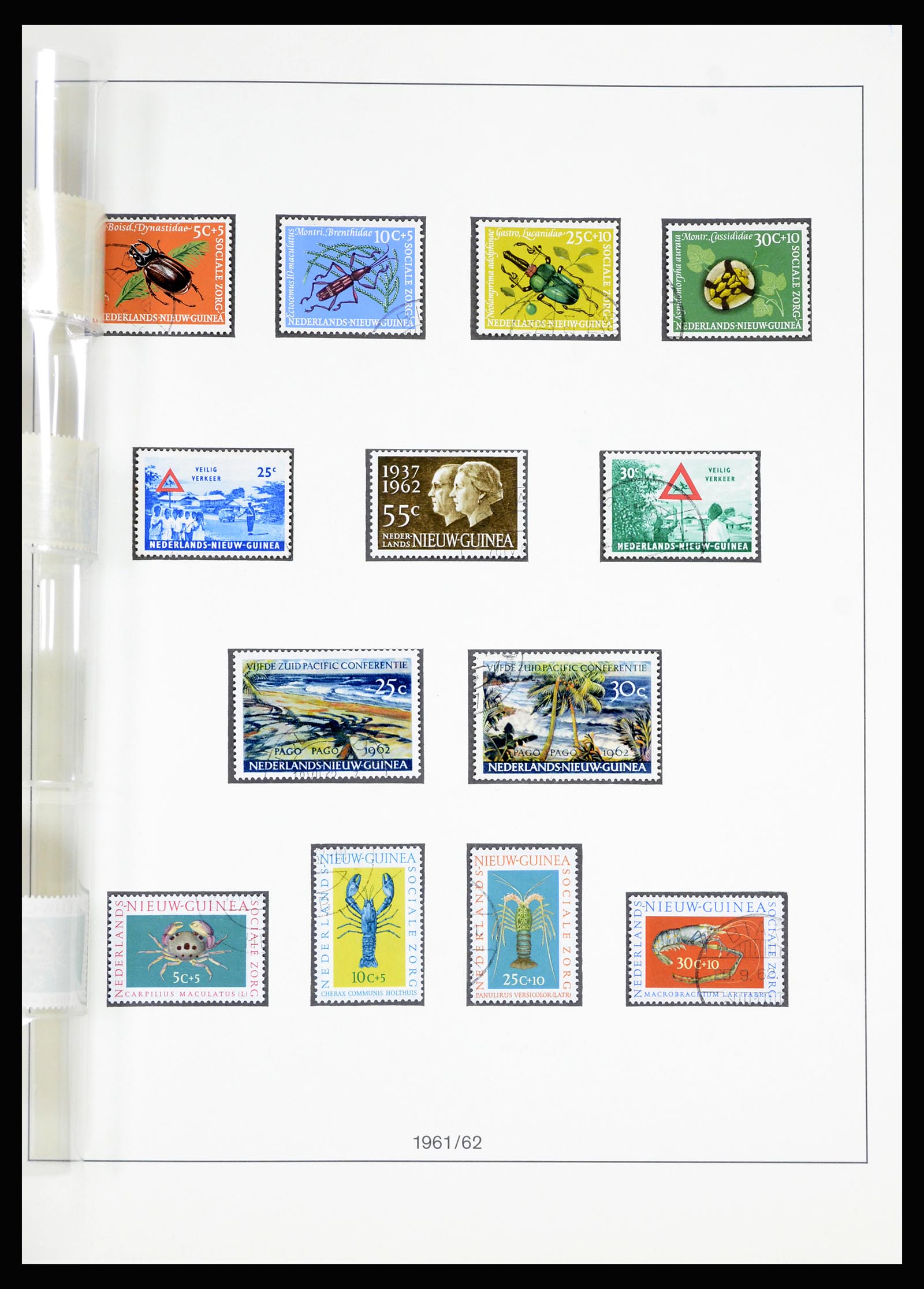 36804 087 - Postzegelverzameling 36804 Nederlands Indië 1864-1948.