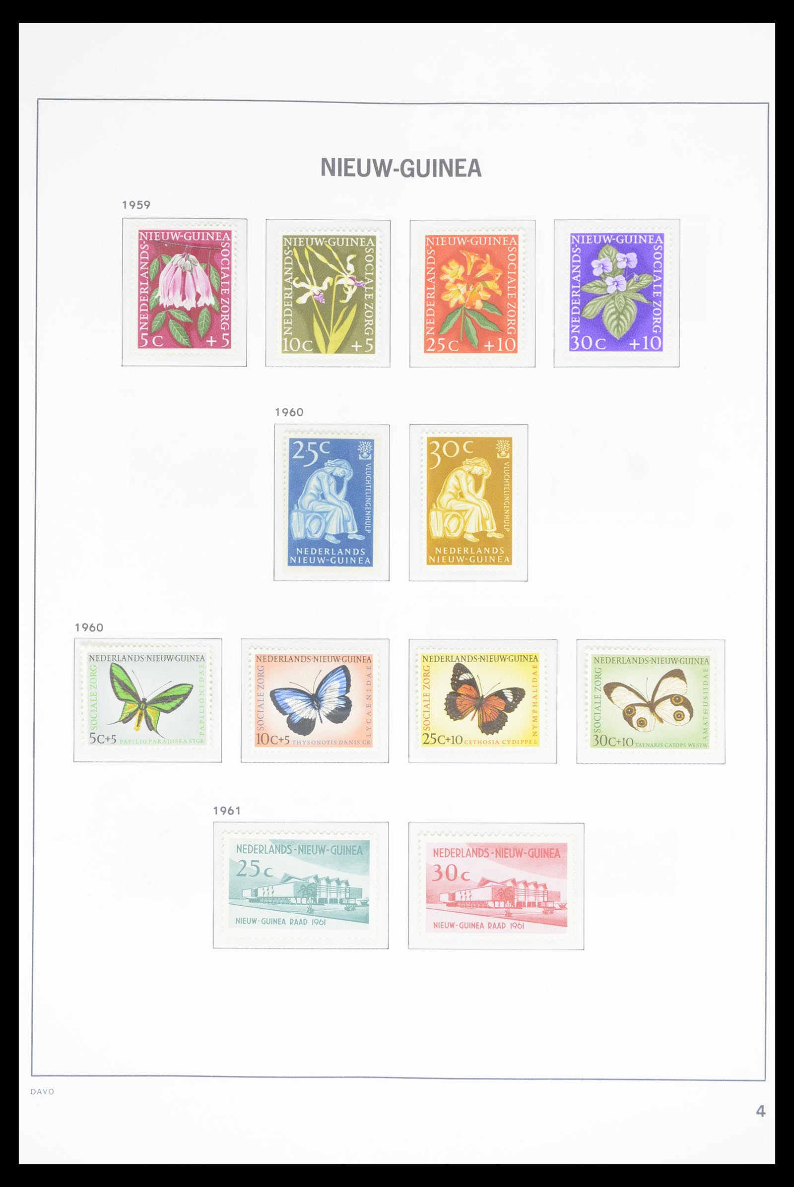 36806 033 - Postzegelverzameling 36806 Nederlands Indië 1864-1948.