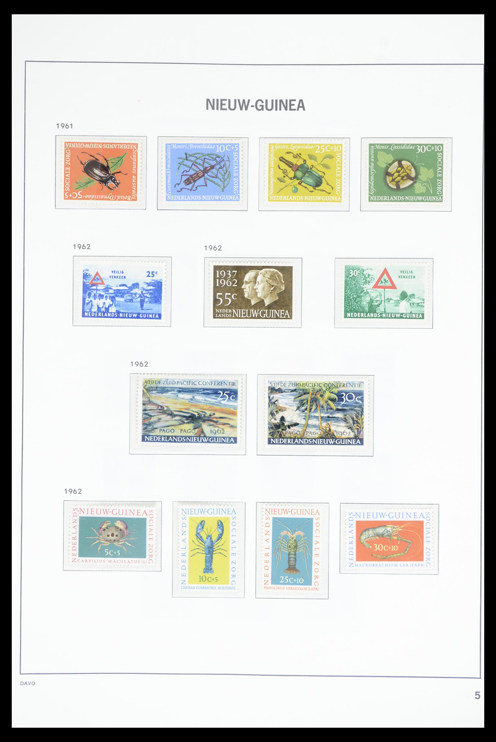 36806 034 - Postzegelverzameling 36806 Nederlands Indië 1864-1948.