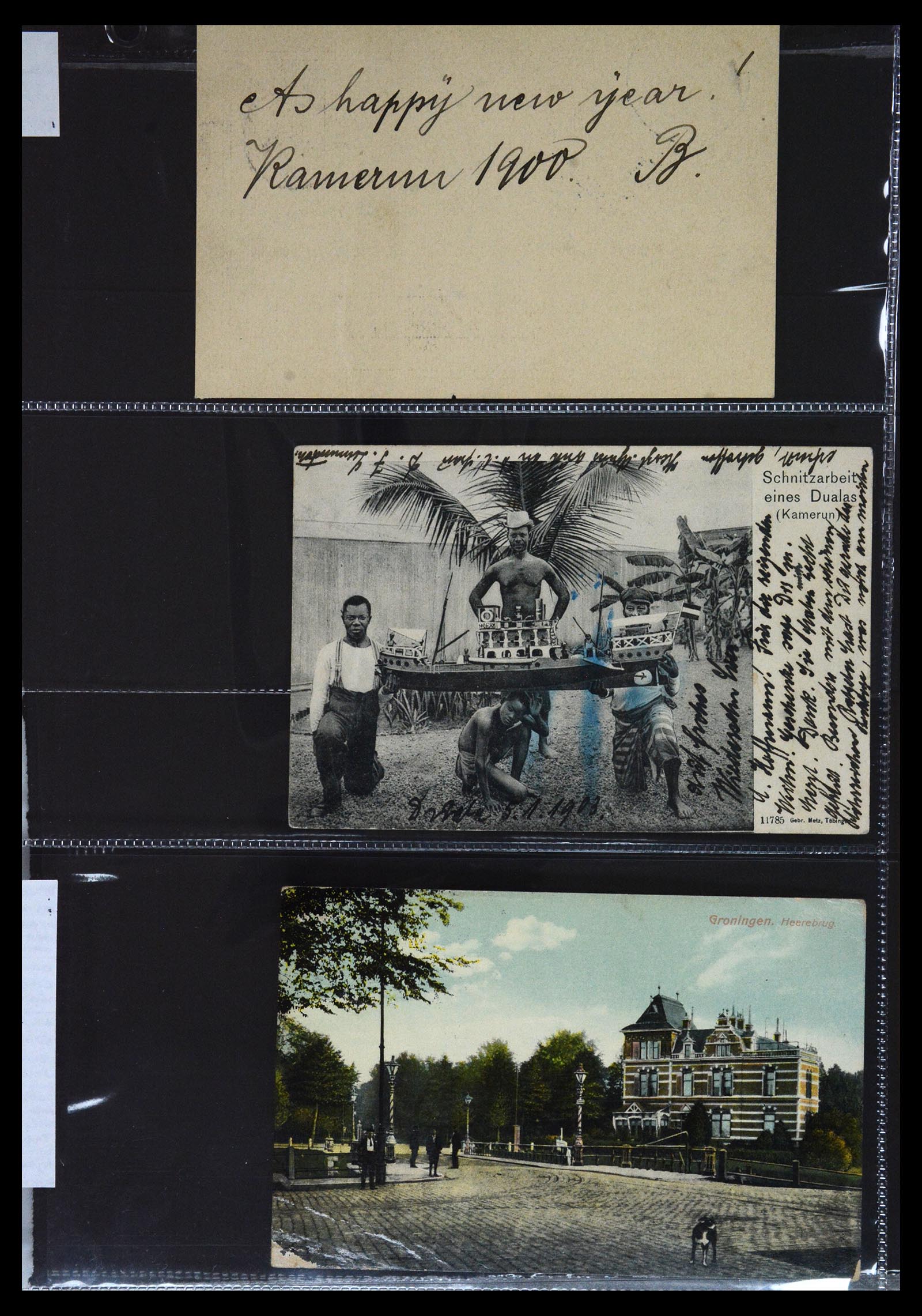 36808 010 - Postzegelverzameling 36808 Duits Kameroen 1890-1915.