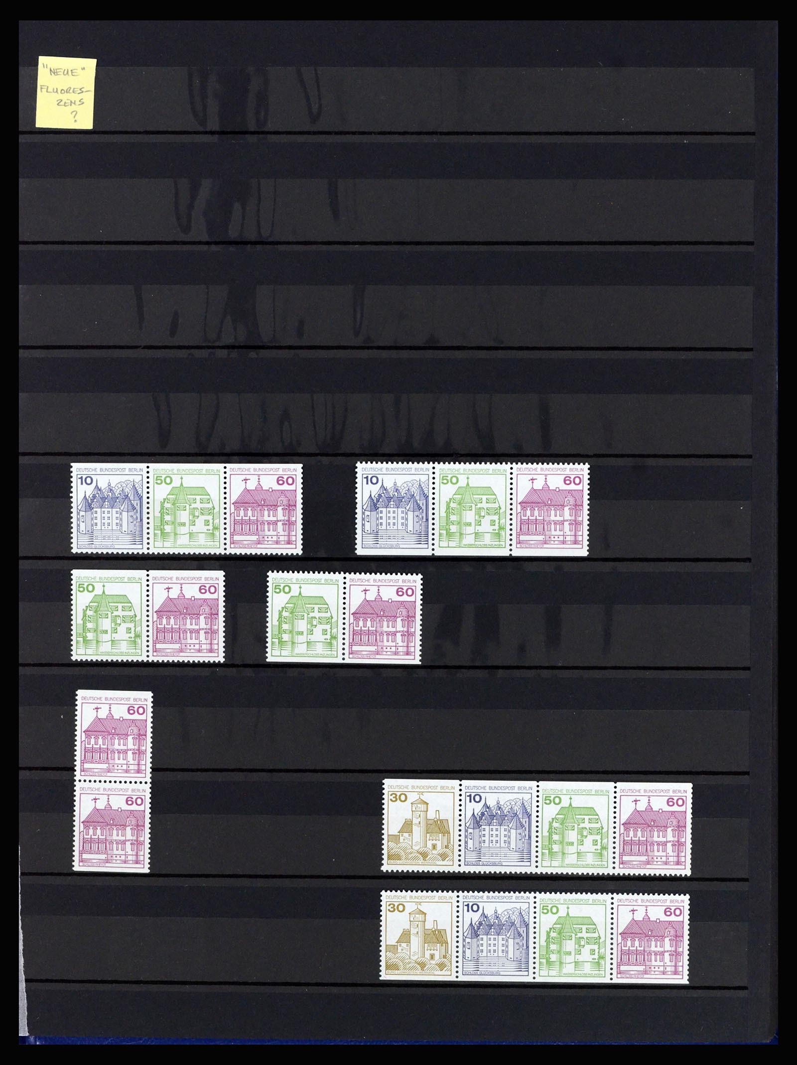 36813 017 - Stamp collection 36813 Berlin combinations 1949-1980.