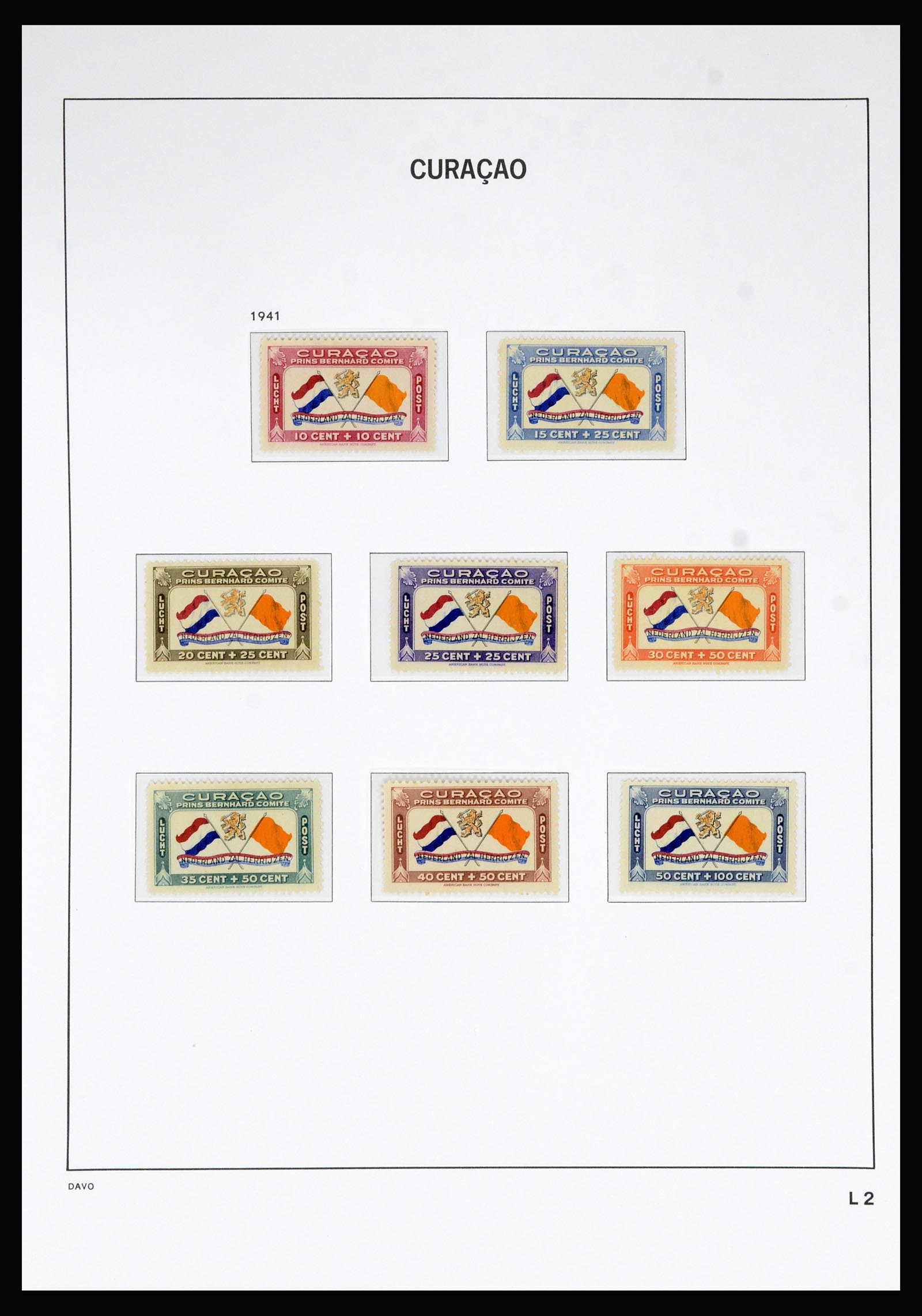 36815 017 - Stamp collection 36815 Curaçao and Netherlands Antilles 1873-2010.