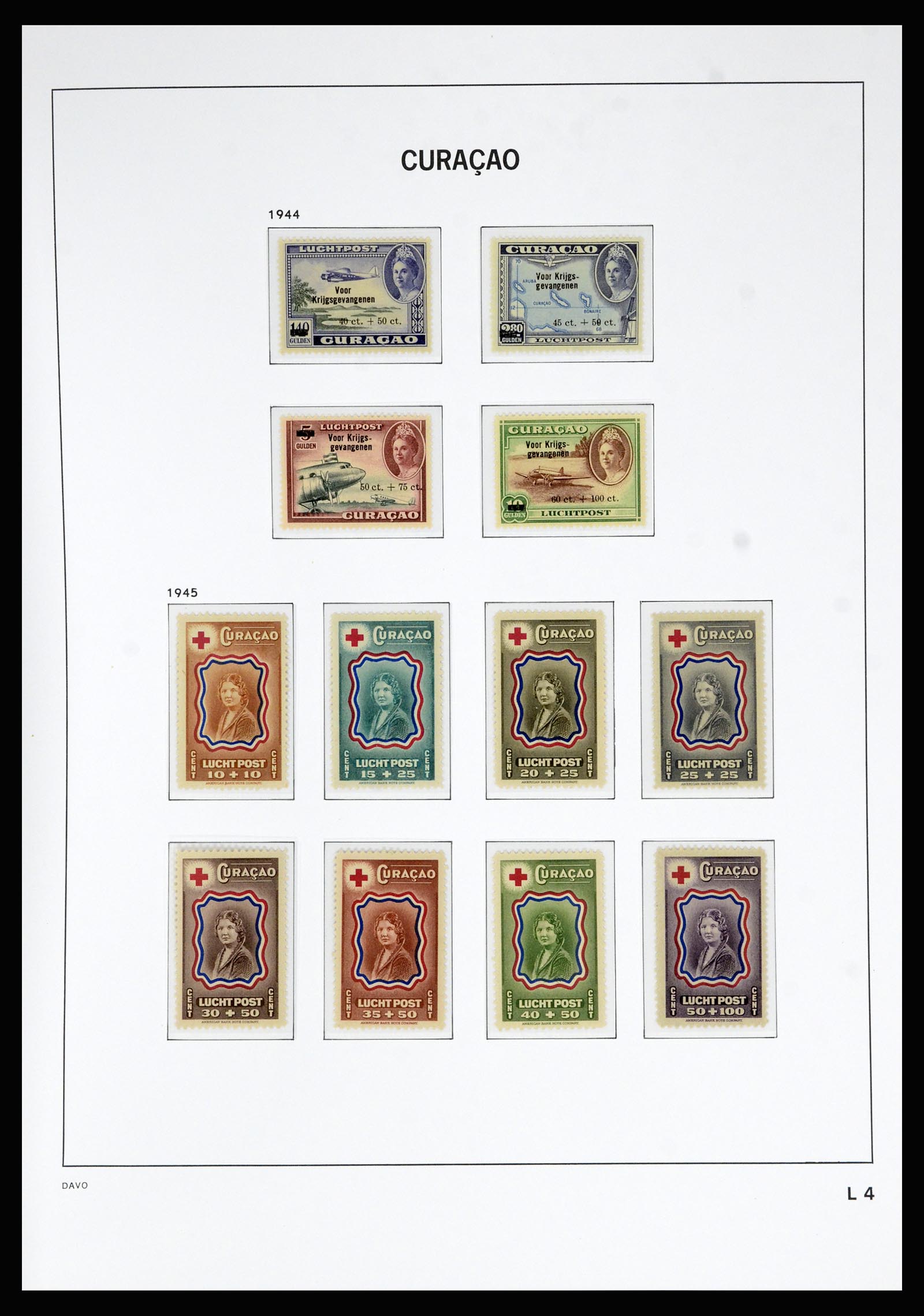 36815 019 - Postzegelverzameling 36815 Curaçao en Nederlandse Antillen 1873-2010.
