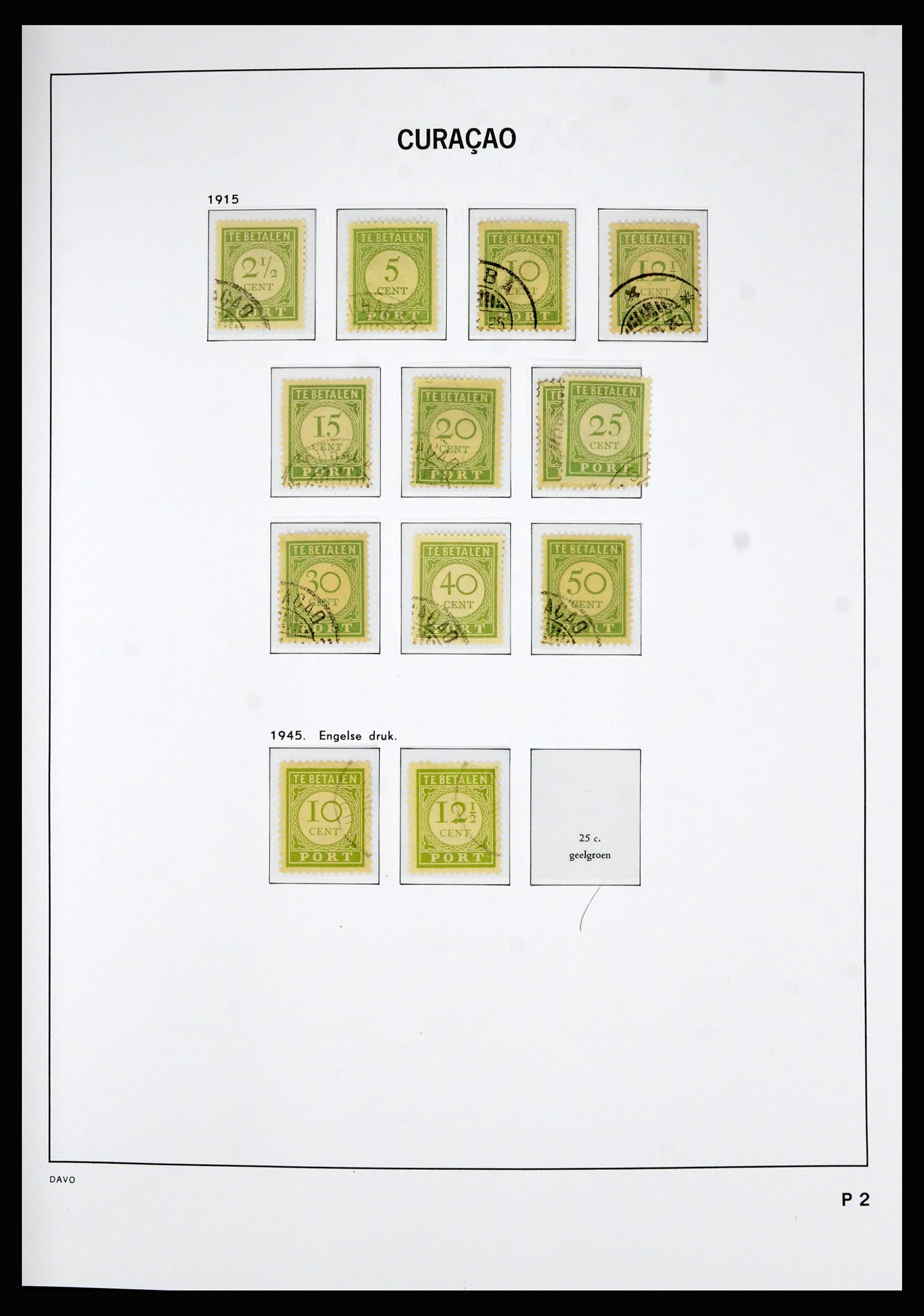36815 023 - Postzegelverzameling 36815 Curaçao en Nederlandse Antillen 1873-2010.