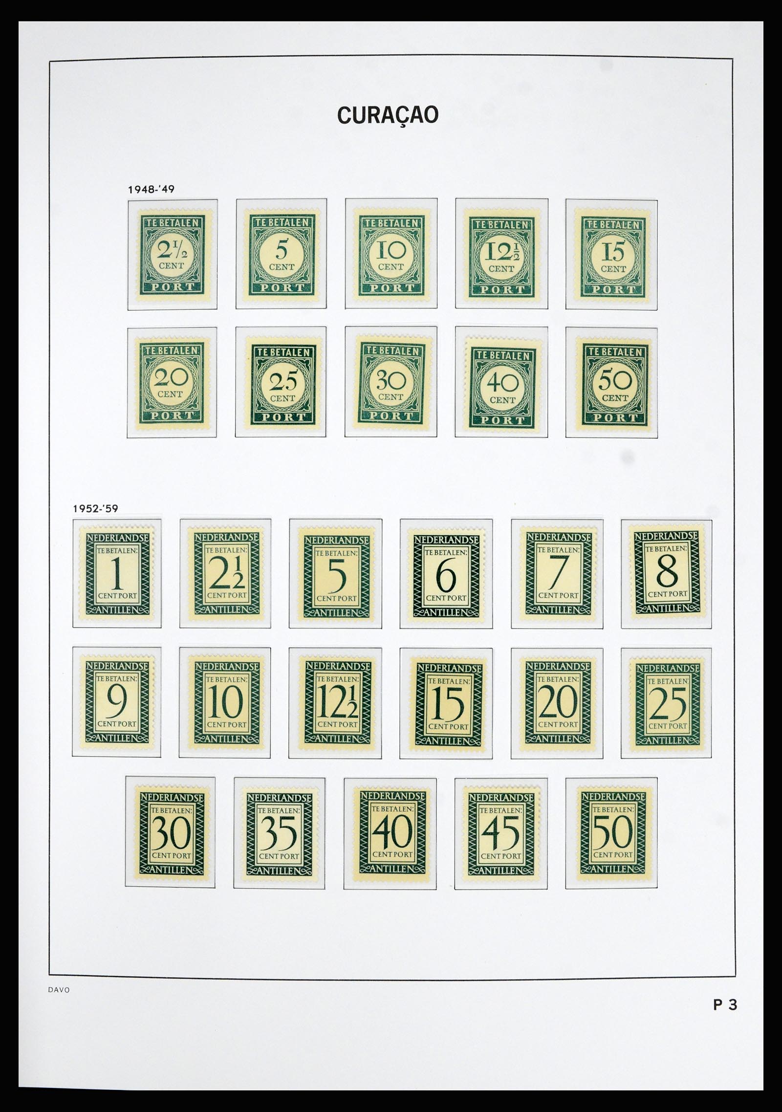 36815 024 - Postzegelverzameling 36815 Curaçao en Nederlandse Antillen 1873-2010.