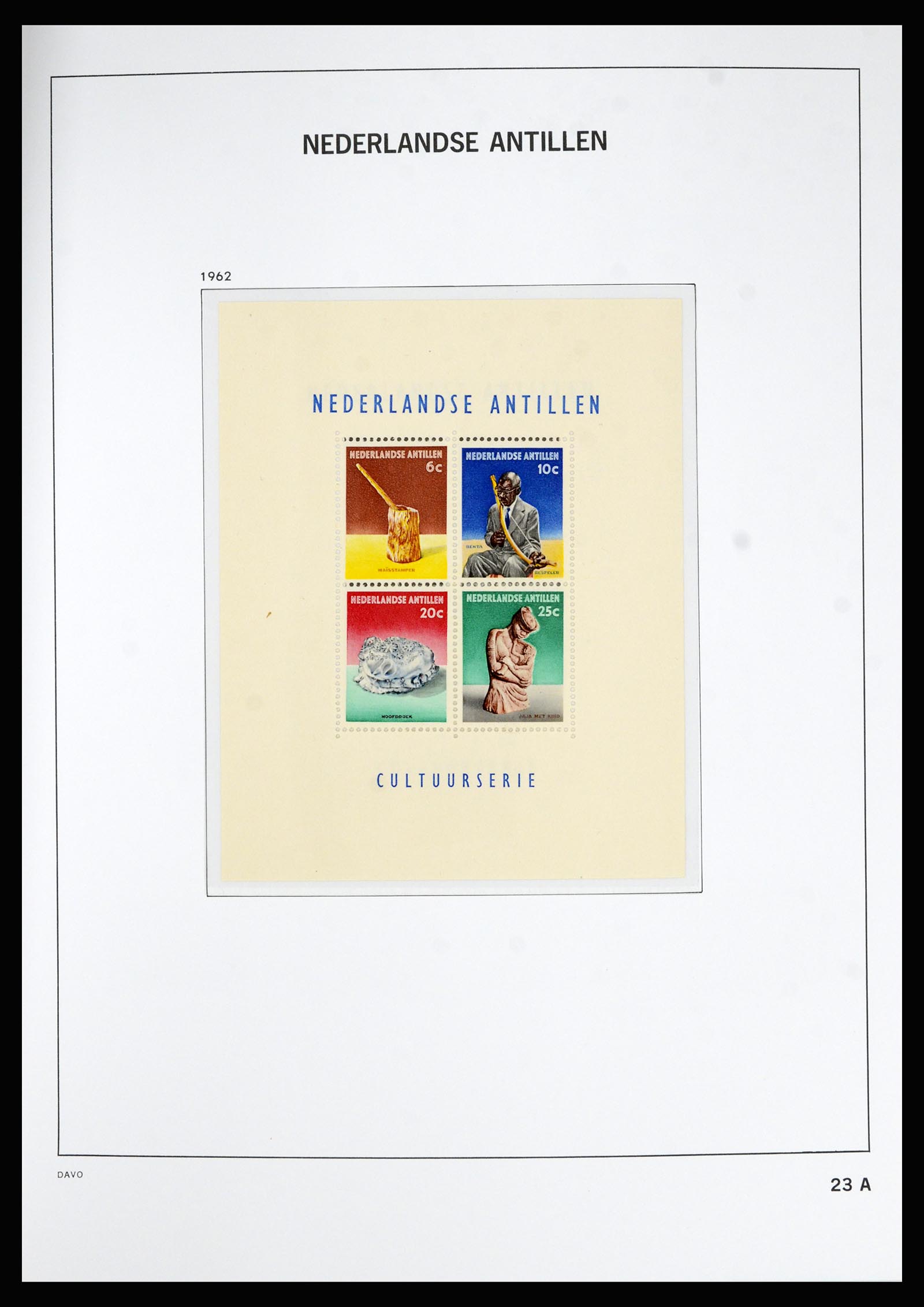 36815 034 - Postzegelverzameling 36815 Curaçao en Nederlandse Antillen 1873-2010.