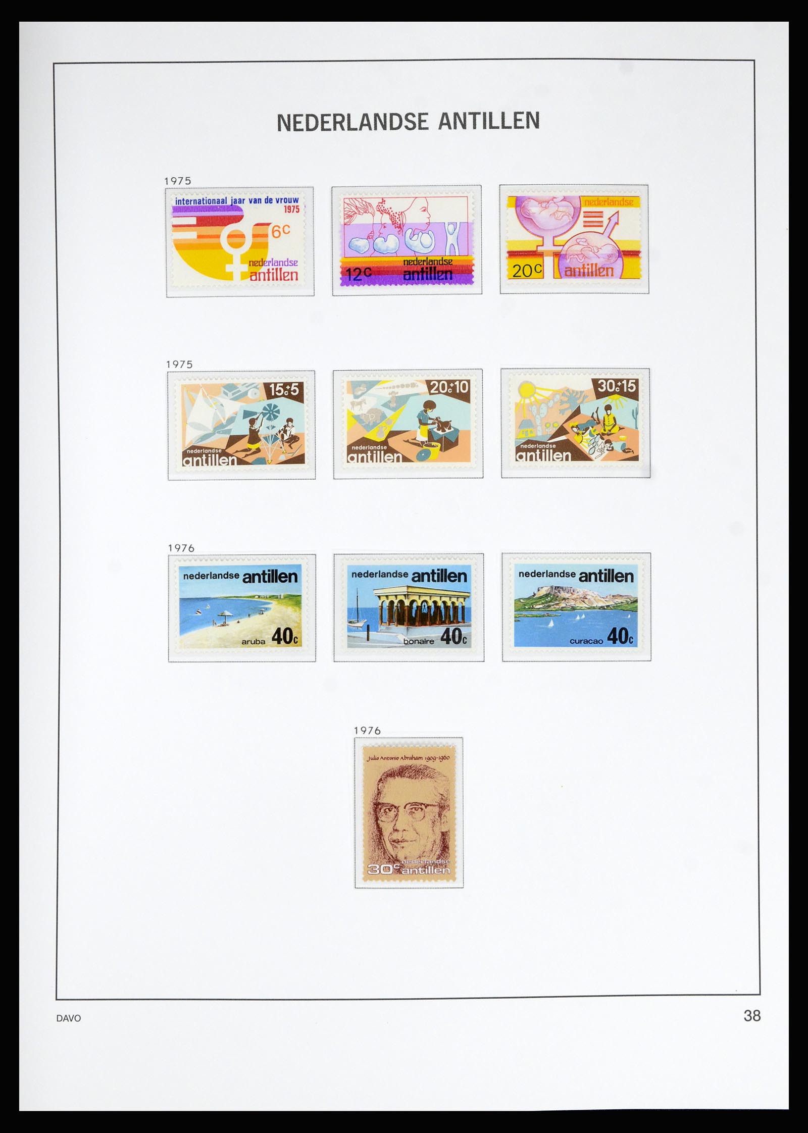 36815 049 - Postzegelverzameling 36815 Curaçao en Nederlandse Antillen 1873-2010.