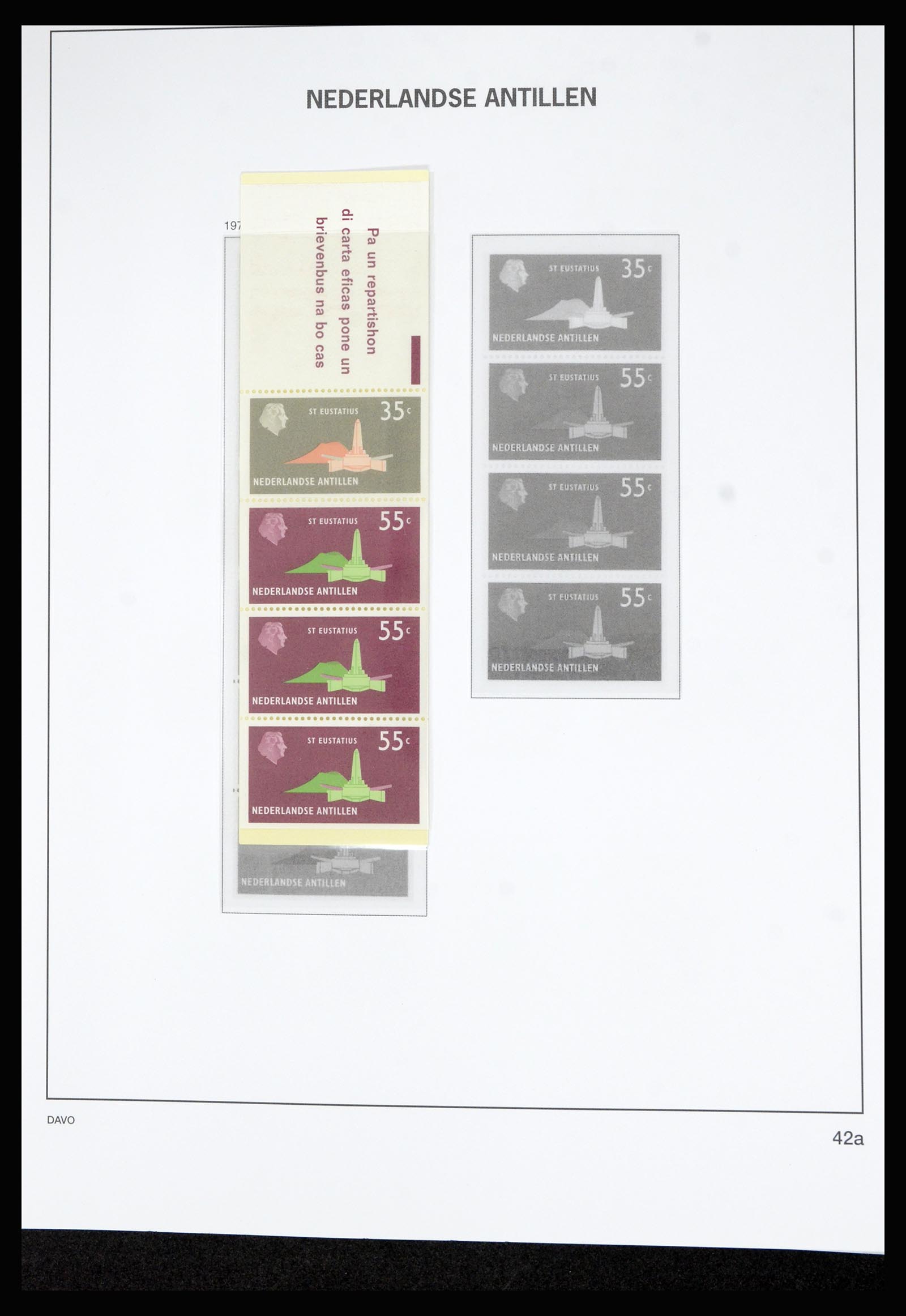 36815 055 - Stamp collection 36815 Curaçao and Netherlands Antilles 1873-2010.