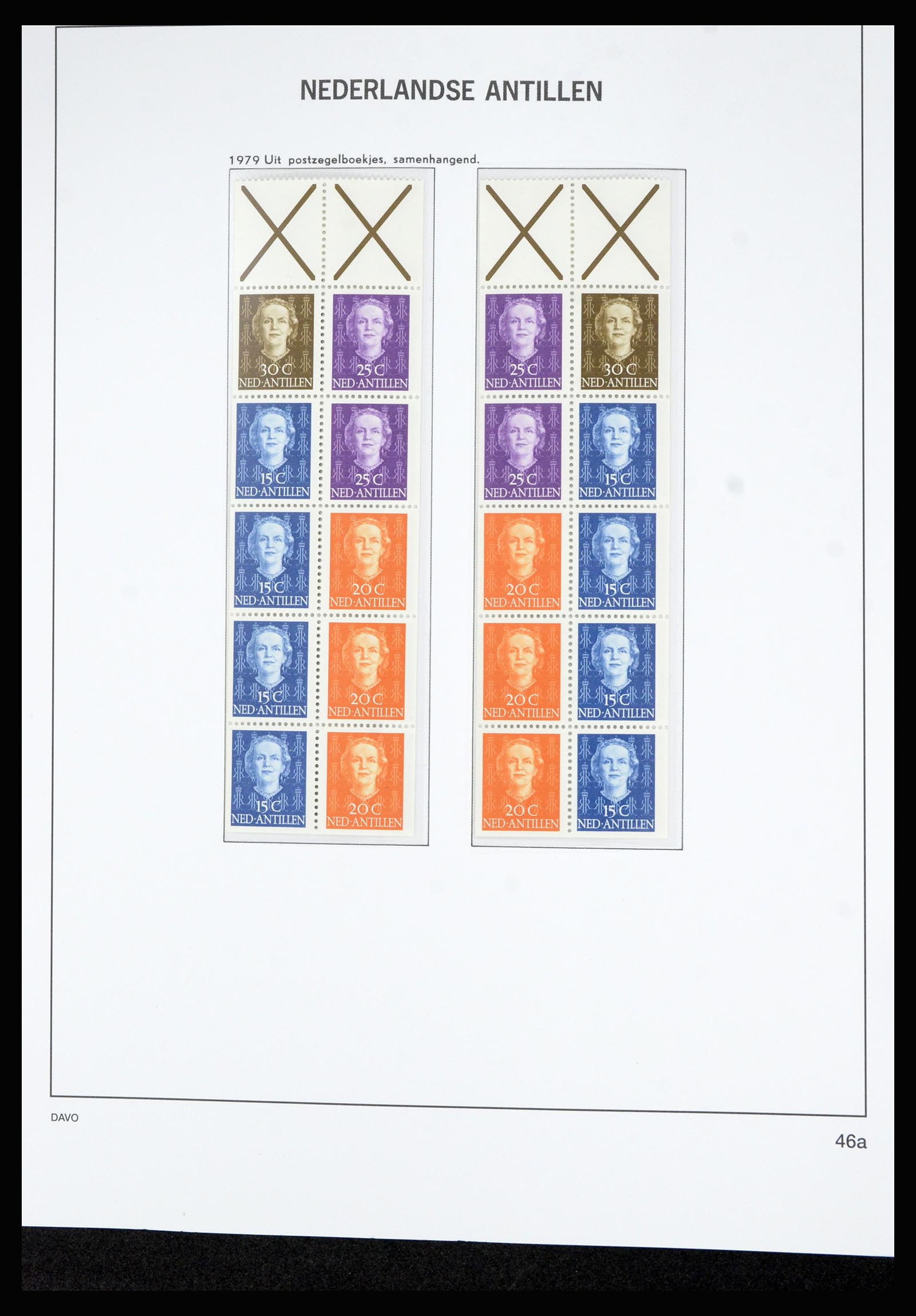 36815 063 - Postzegelverzameling 36815 Curaçao en Nederlandse Antillen 1873-2010.