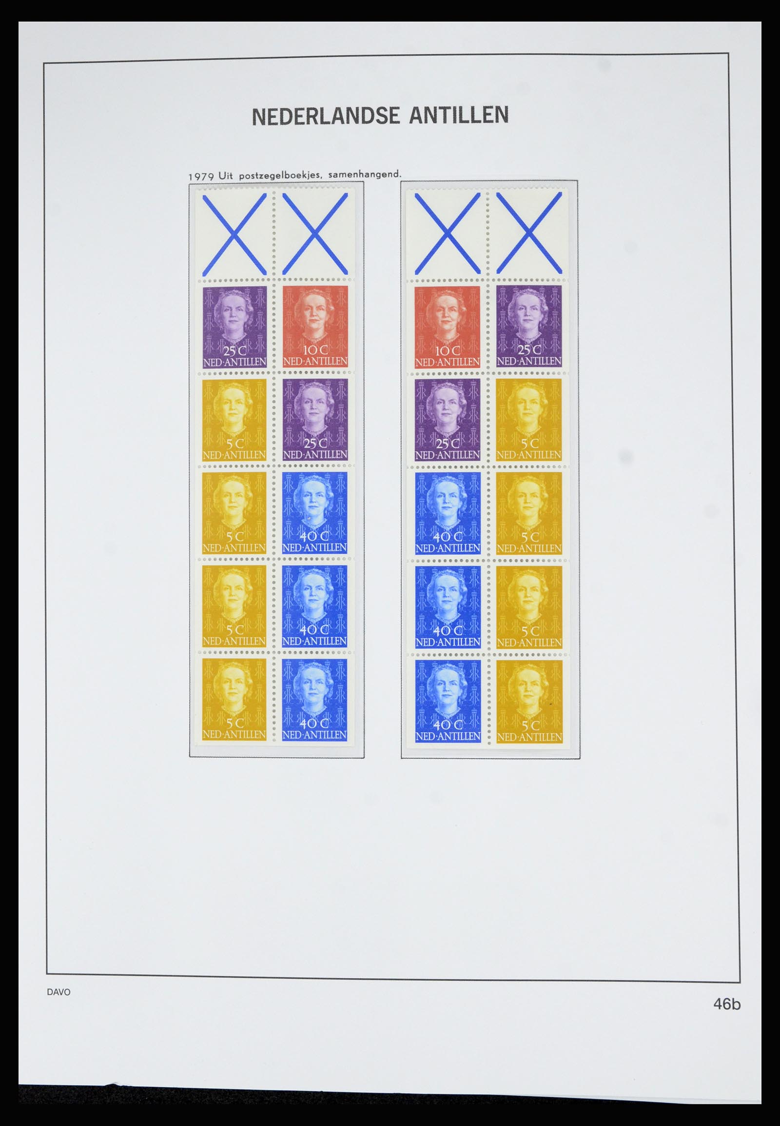 36815 064 - Postzegelverzameling 36815 Curaçao en Nederlandse Antillen 1873-2010.