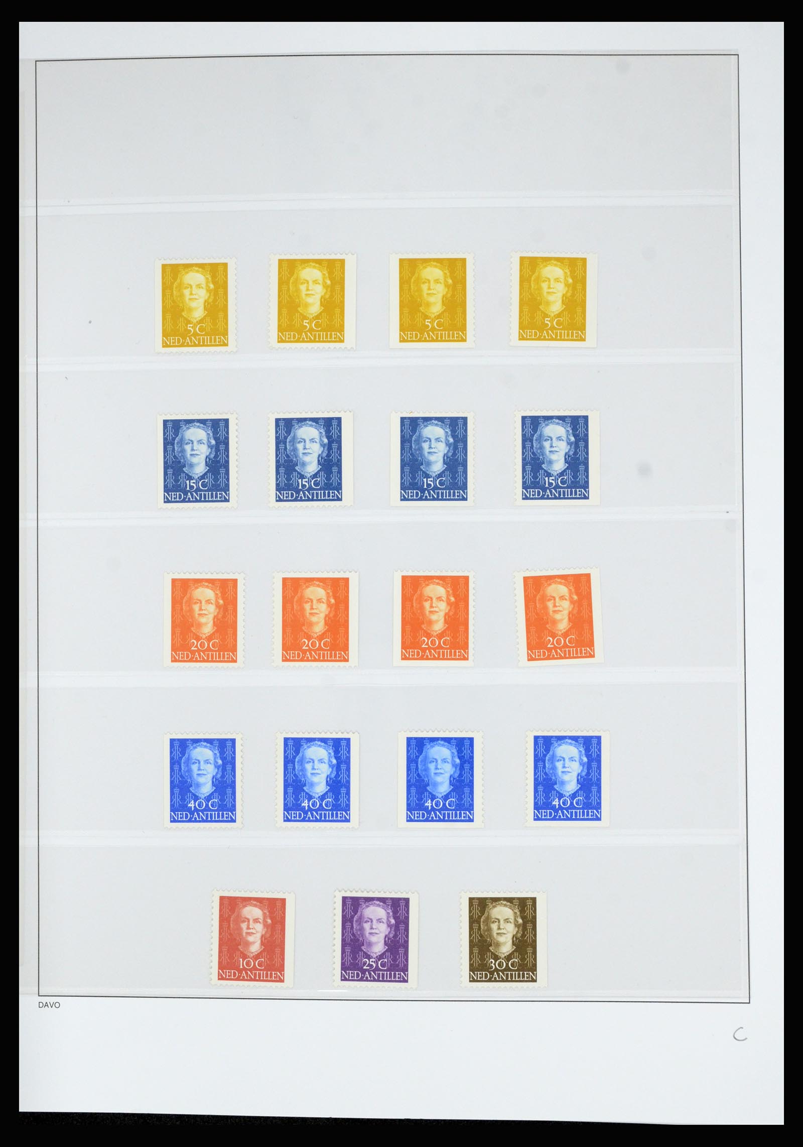 36815 065 - Postzegelverzameling 36815 Curaçao en Nederlandse Antillen 1873-2010.