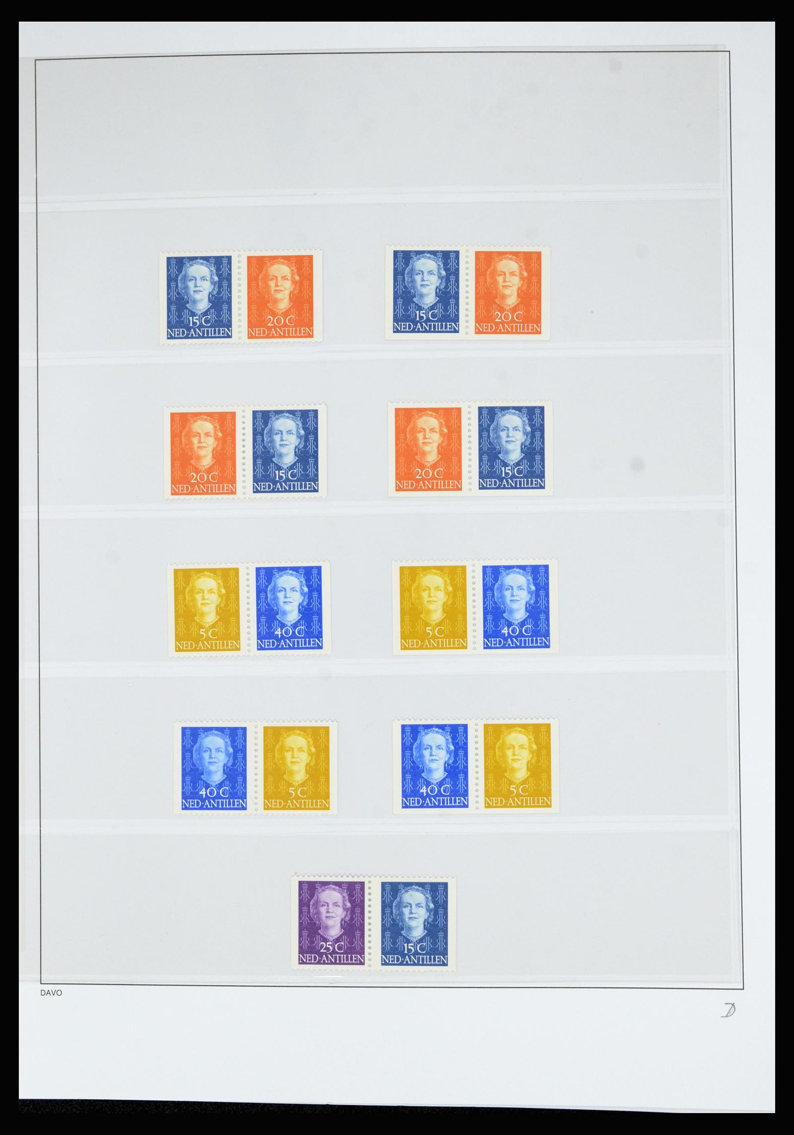 36815 066 - Postzegelverzameling 36815 Curaçao en Nederlandse Antillen 1873-2010.