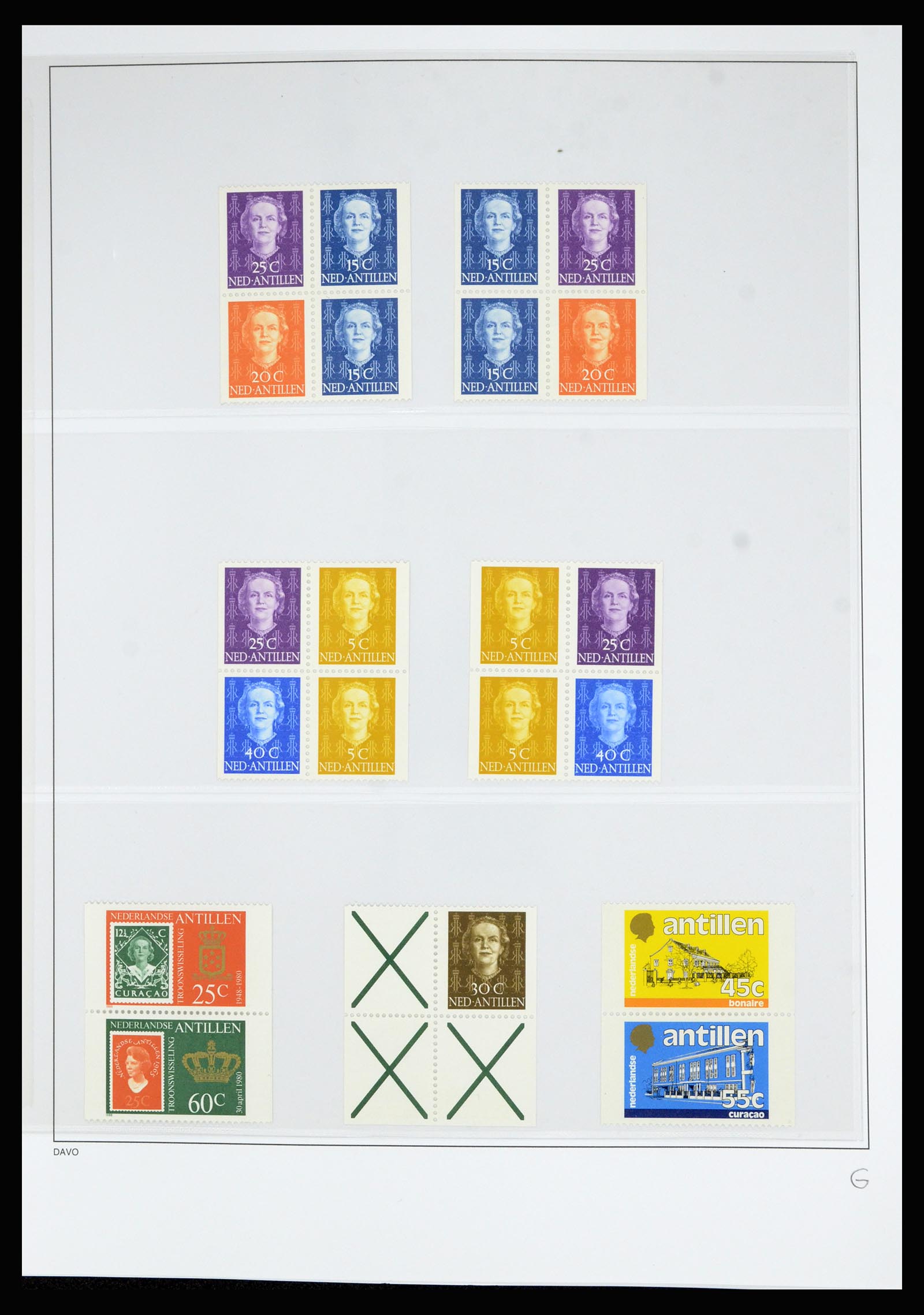 36815 069 - Stamp collection 36815 Curaçao and Netherlands Antilles 1873-2010.