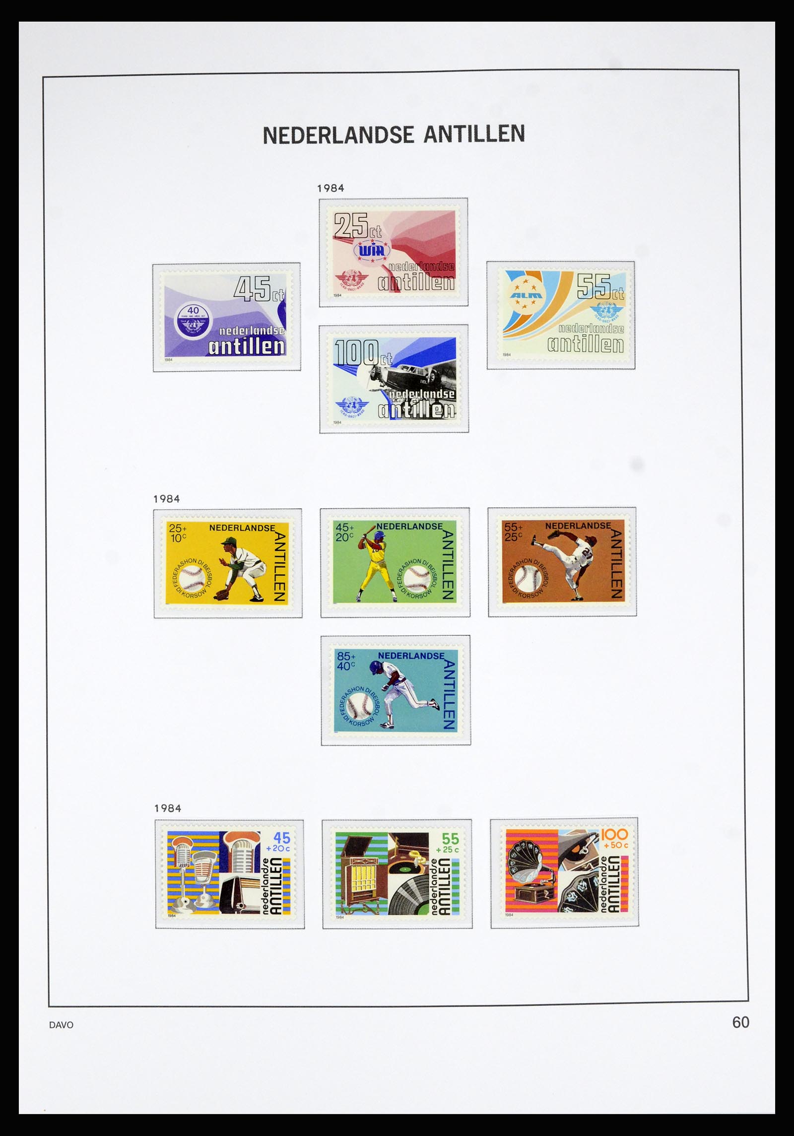 36815 095 - Postzegelverzameling 36815 Curaçao en Nederlandse Antillen 1873-2010.