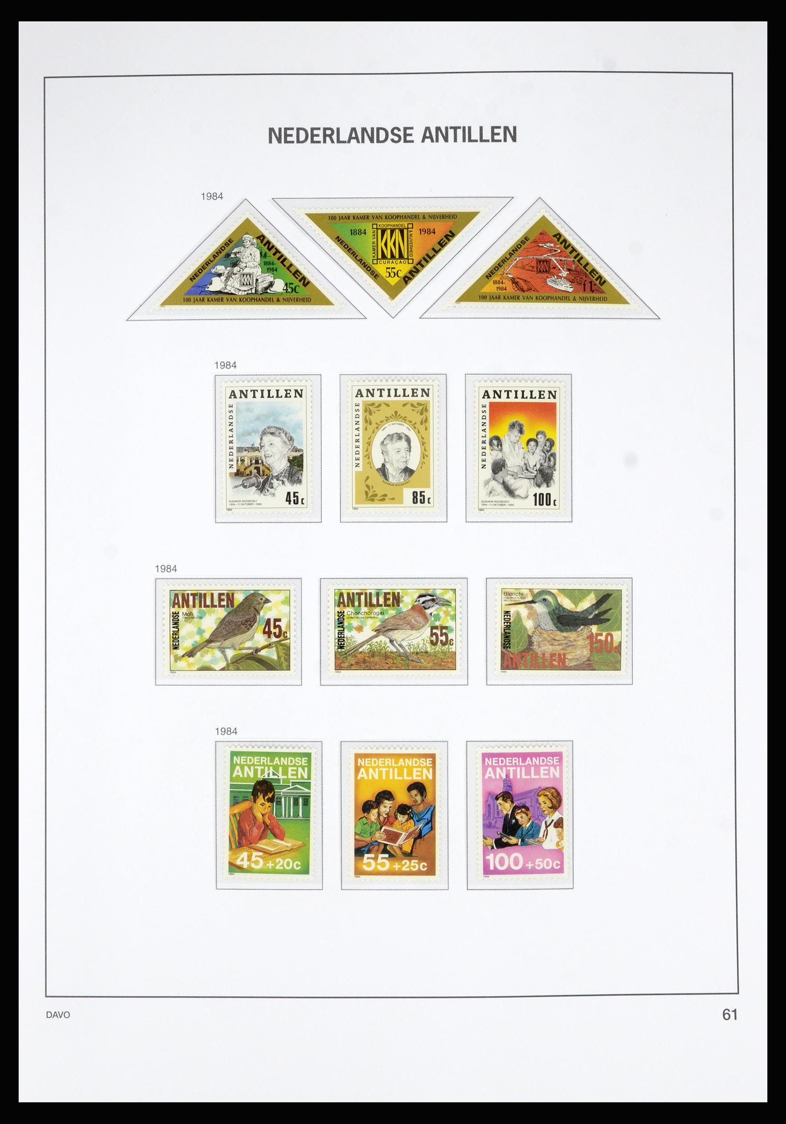 36815 096 - Stamp collection 36815 Curaçao and Netherlands Antilles 1873-2010.