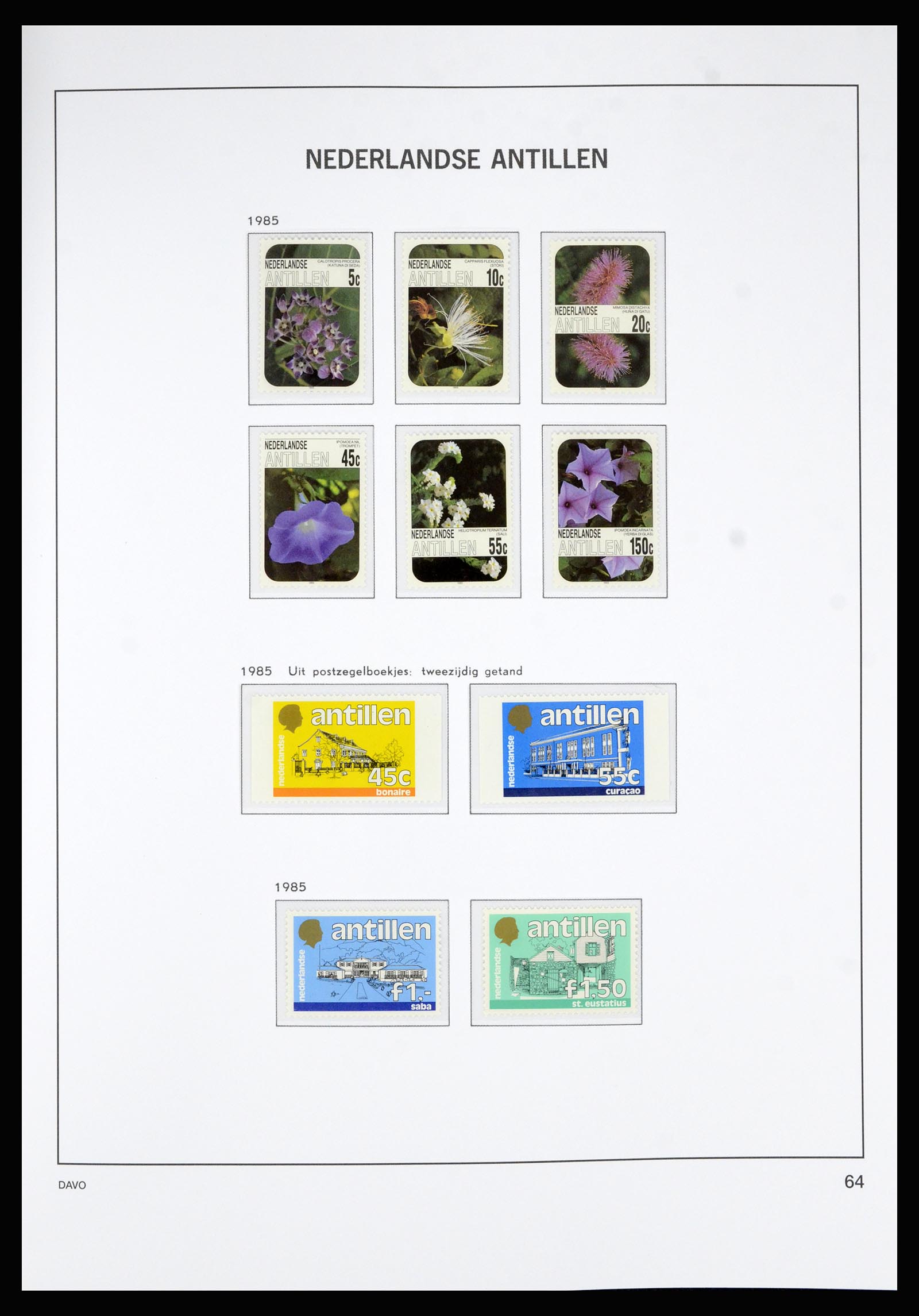 36815 100 - Postzegelverzameling 36815 Curaçao en Nederlandse Antillen 1873-2010.