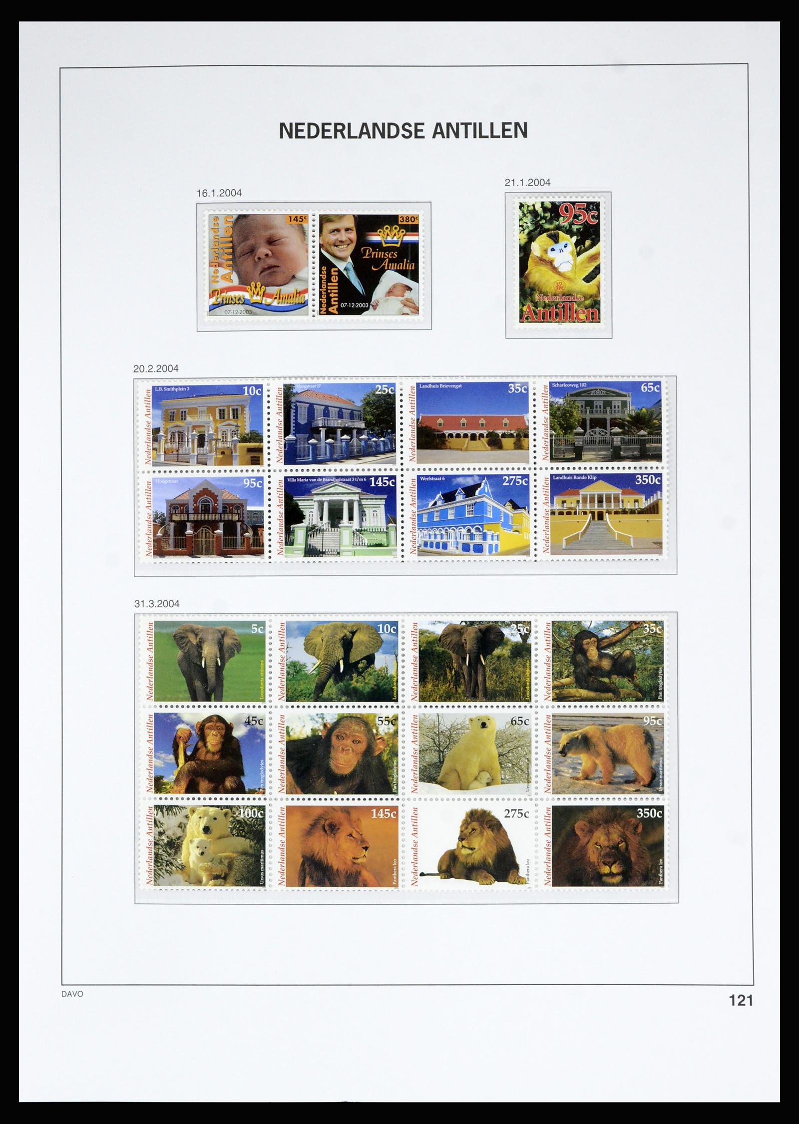36815 163 - Postzegelverzameling 36815 Curaçao en Nederlandse Antillen 1873-2010.