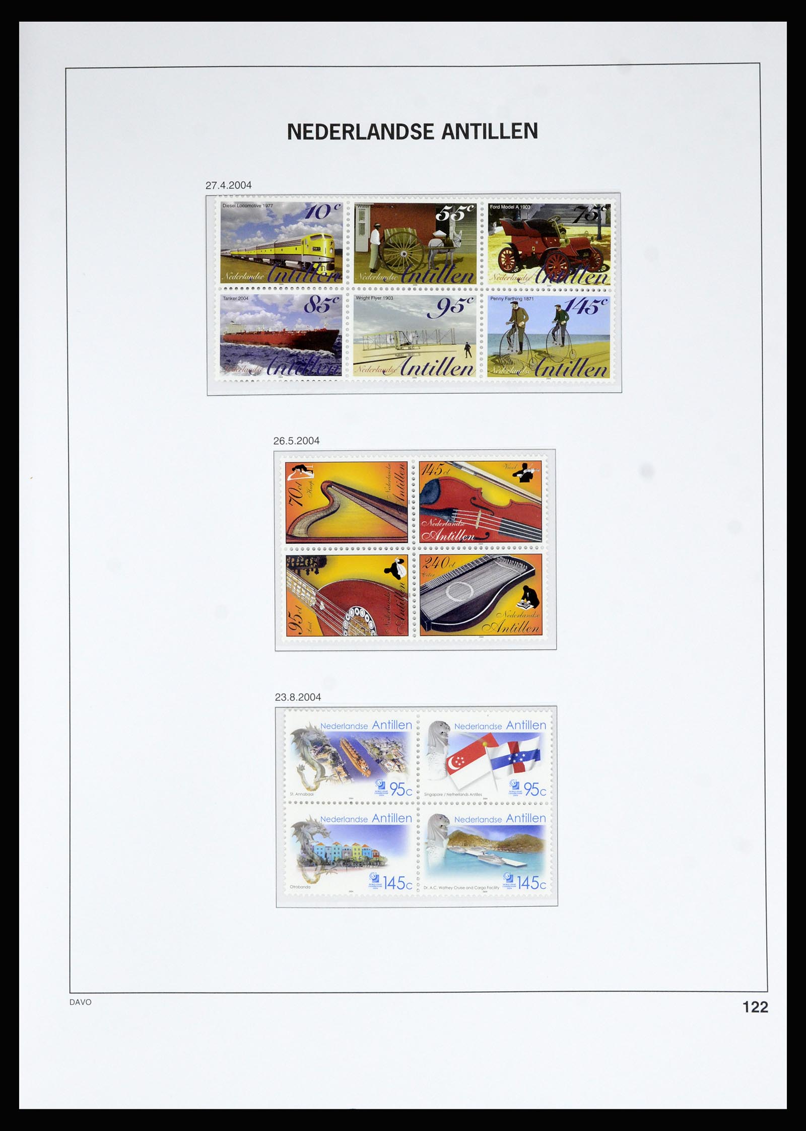 36815 164 - Postzegelverzameling 36815 Curaçao en Nederlandse Antillen 1873-2010.