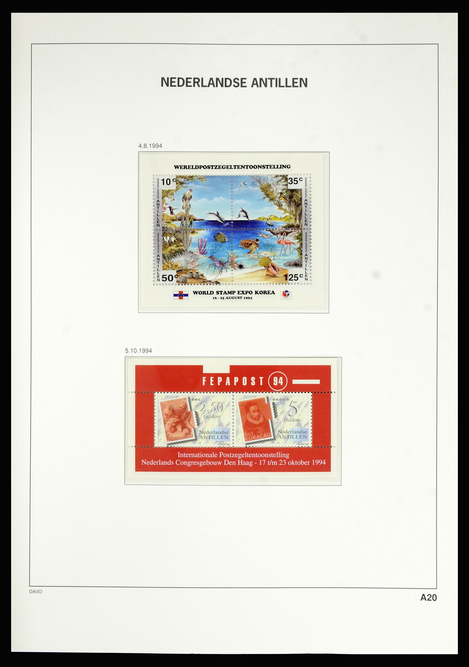 36815 176 - Postzegelverzameling 36815 Curaçao en Nederlandse Antillen 1873-2010.