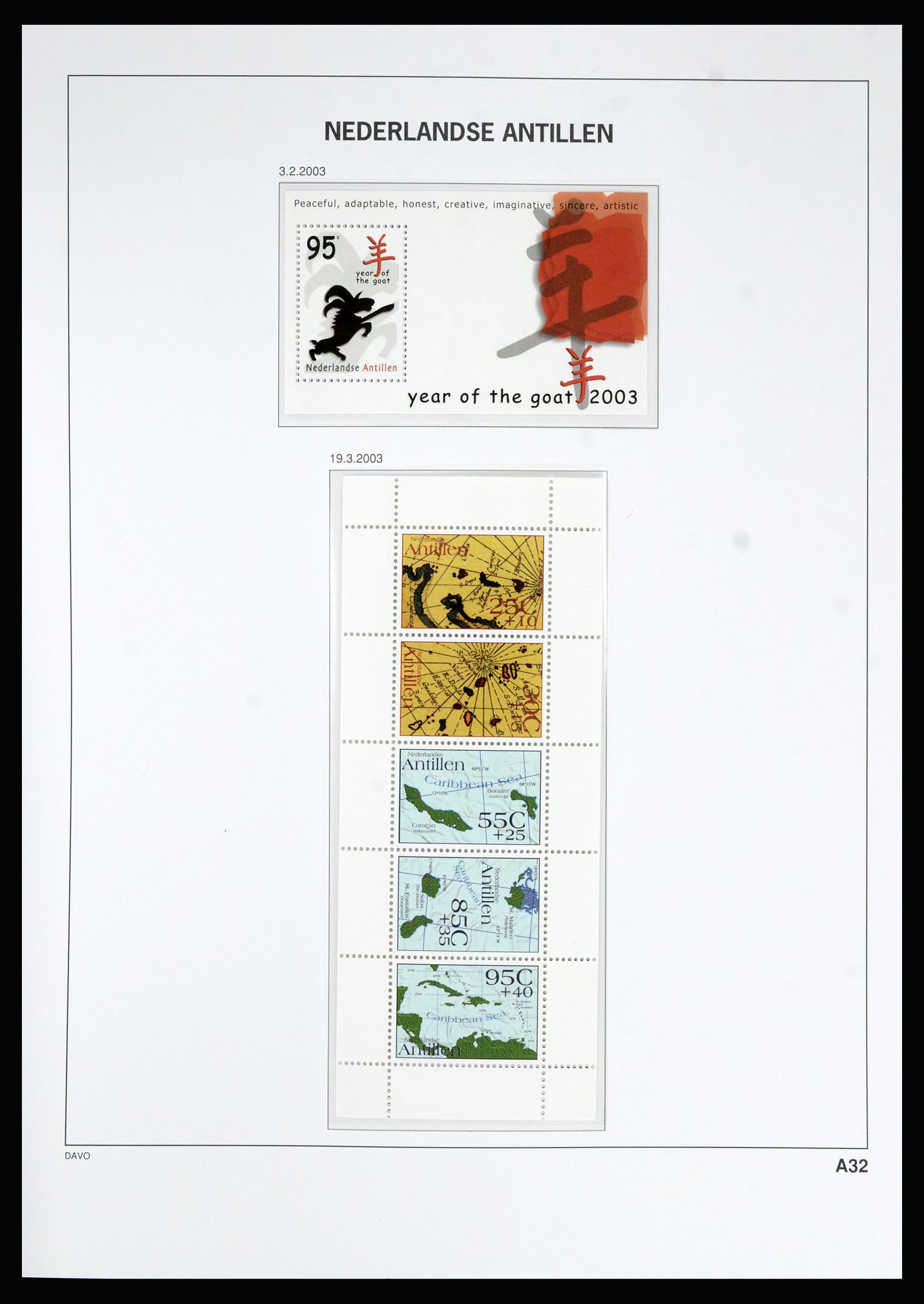 36815 188 - Postzegelverzameling 36815 Curaçao en Nederlandse Antillen 1873-2010.