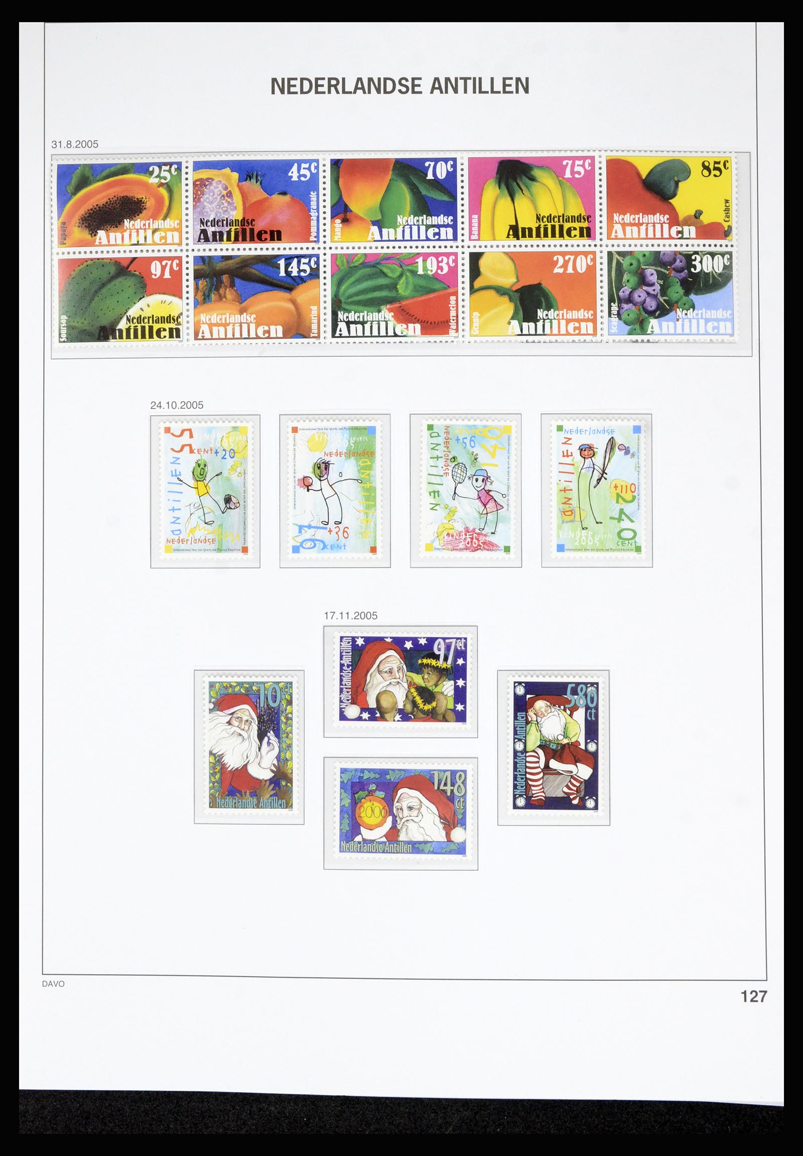 36815 195 - Postzegelverzameling 36815 Curaçao en Nederlandse Antillen 1873-2010.
