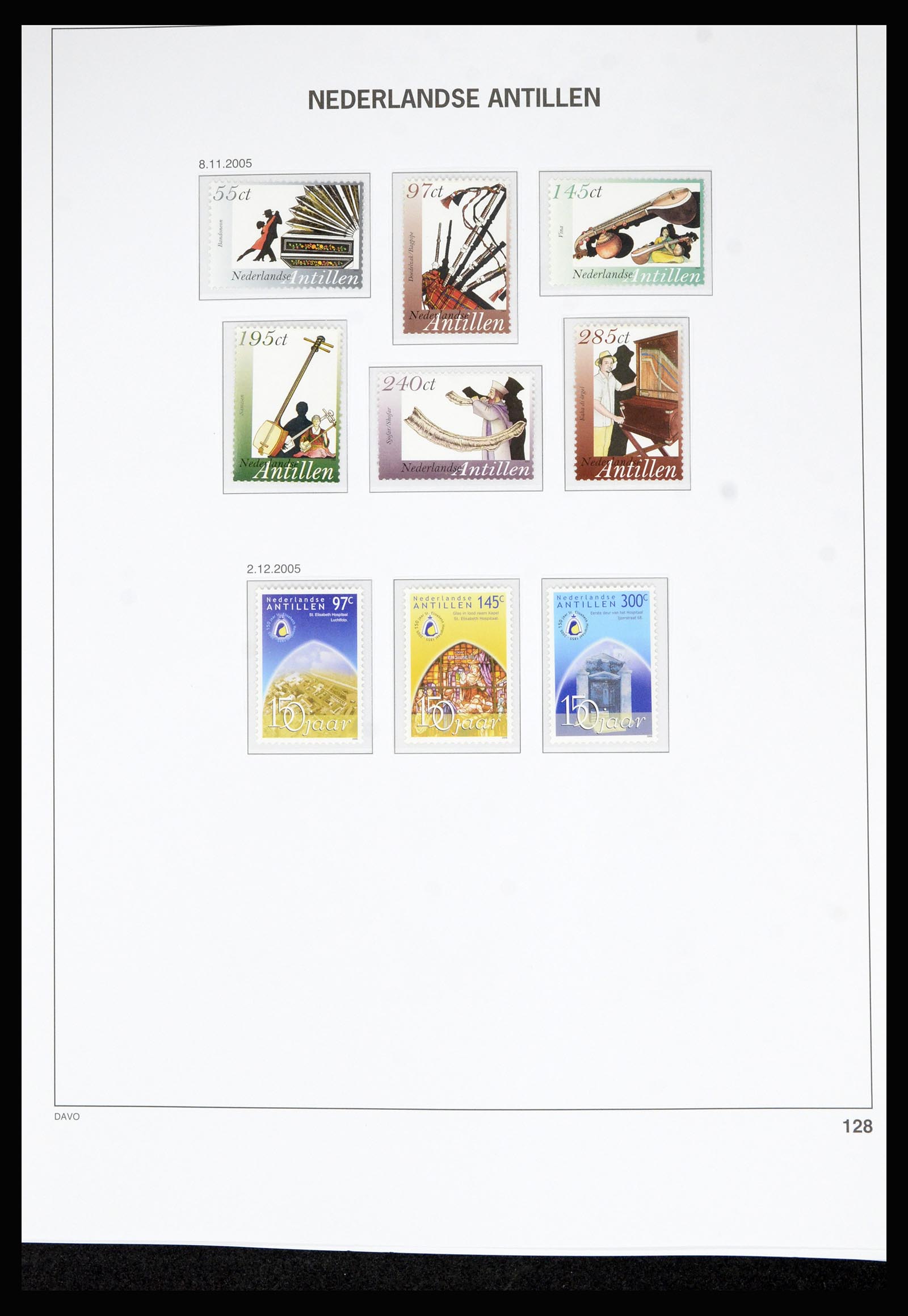 36815 196 - Postzegelverzameling 36815 Curaçao en Nederlandse Antillen 1873-2010.