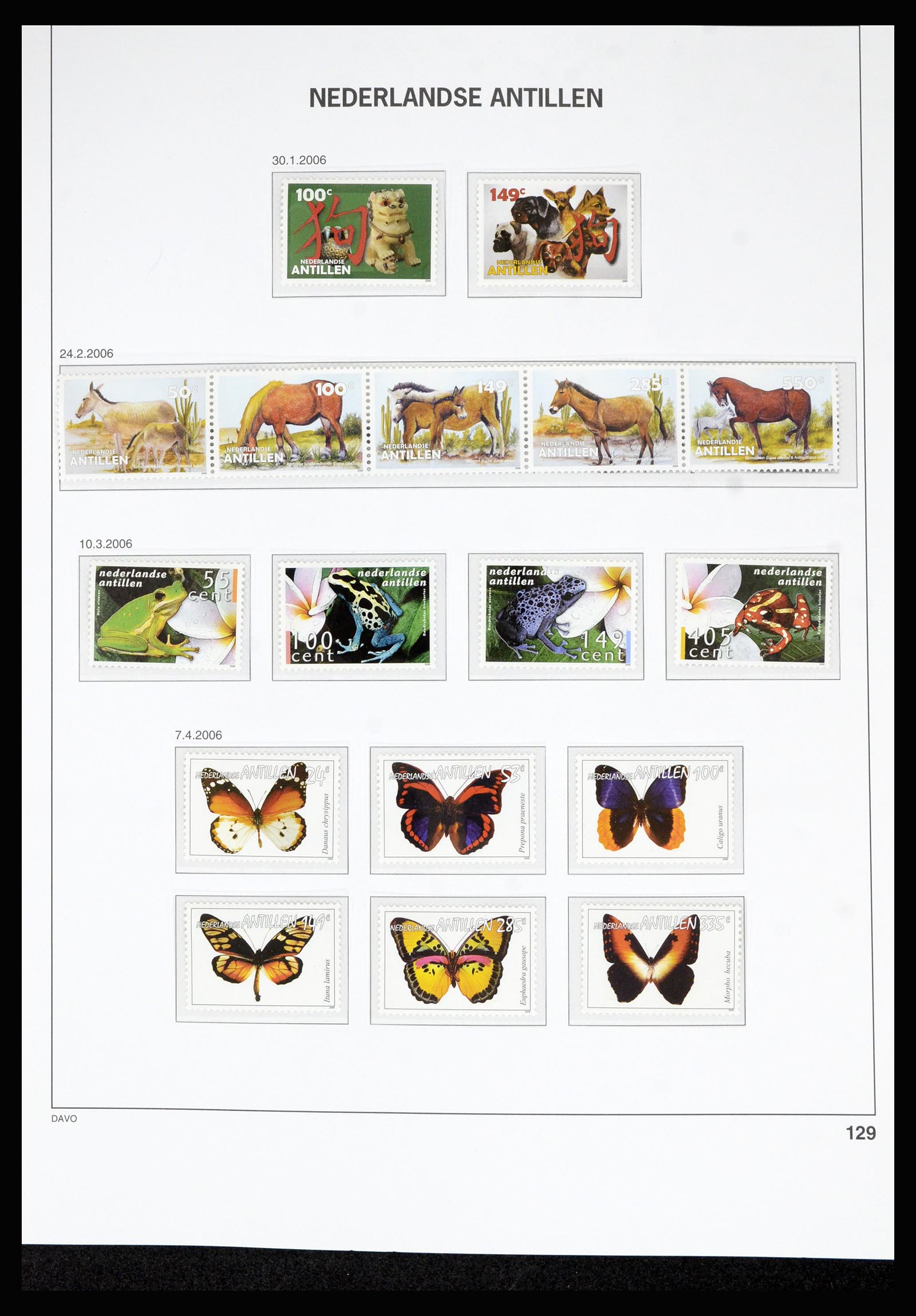 36815 197 - Postzegelverzameling 36815 Curaçao en Nederlandse Antillen 1873-2010.