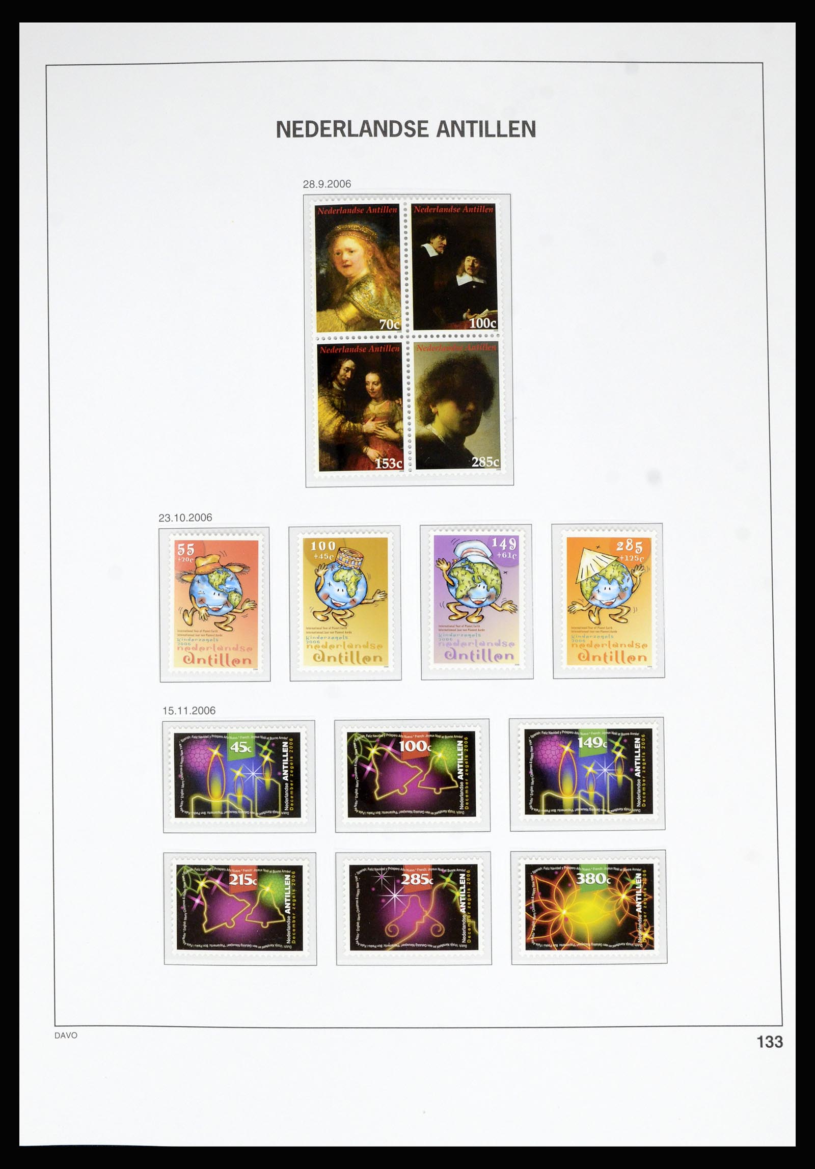 36815 201 - Postzegelverzameling 36815 Curaçao en Nederlandse Antillen 1873-2010.