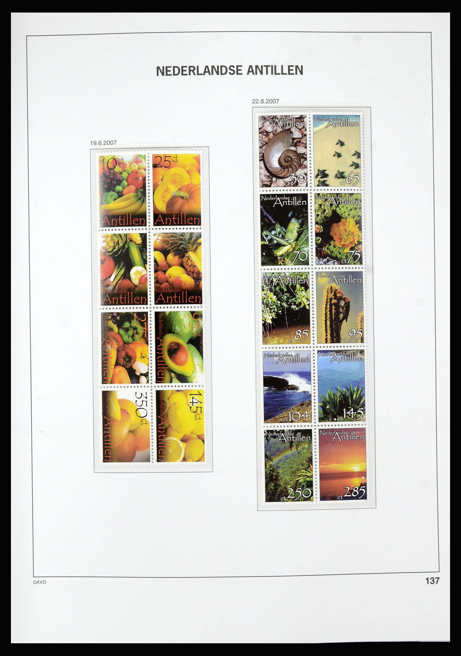 36815 205 - Postzegelverzameling 36815 Curaçao en Nederlandse Antillen 1873-2010.