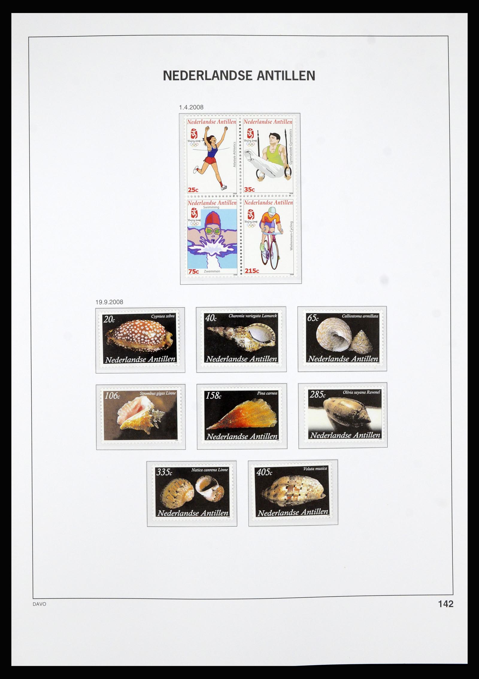 36815 210 - Postzegelverzameling 36815 Curaçao en Nederlandse Antillen 1873-2010.