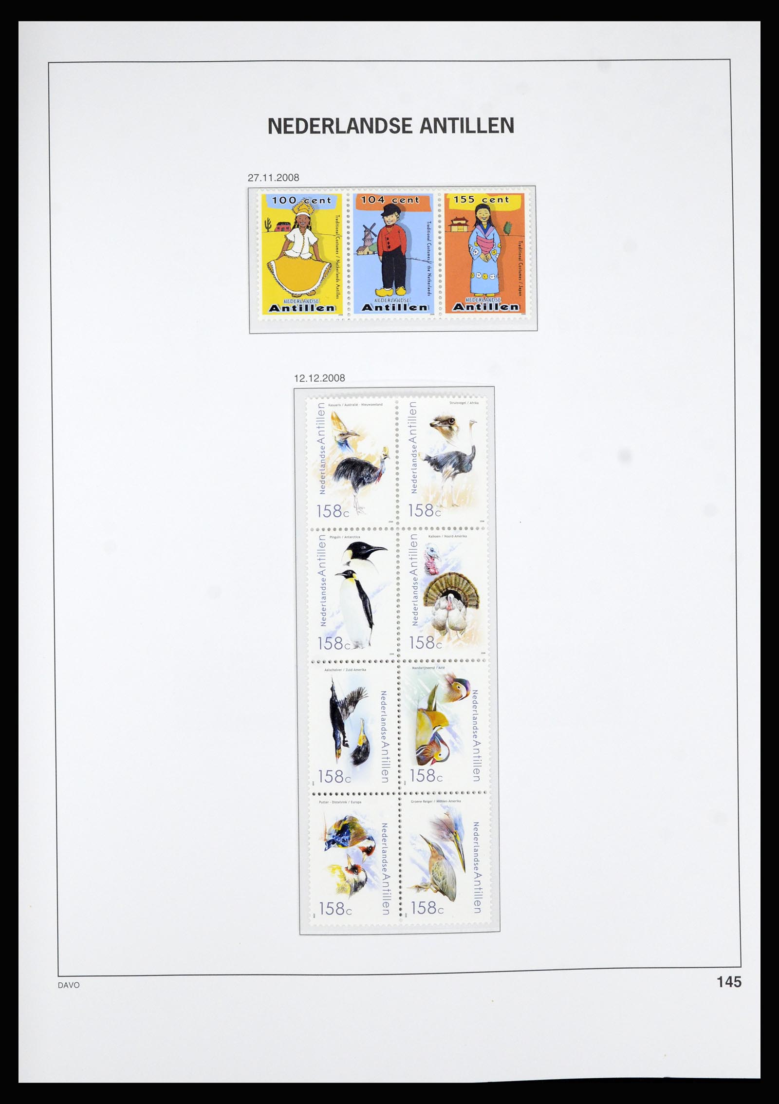 36815 213 - Postzegelverzameling 36815 Curaçao en Nederlandse Antillen 1873-2010.
