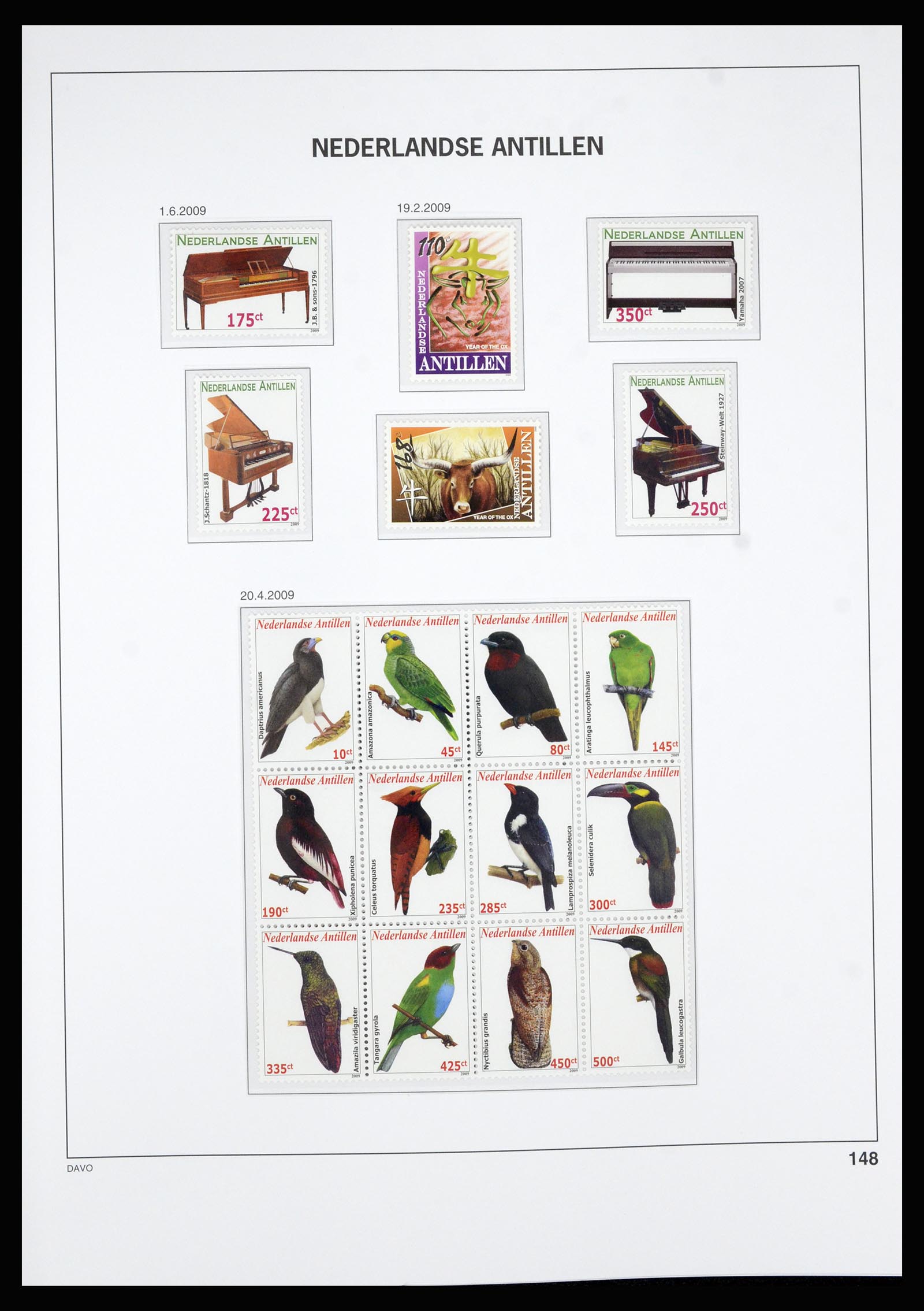 36815 216 - Postzegelverzameling 36815 Curaçao en Nederlandse Antillen 1873-2010.