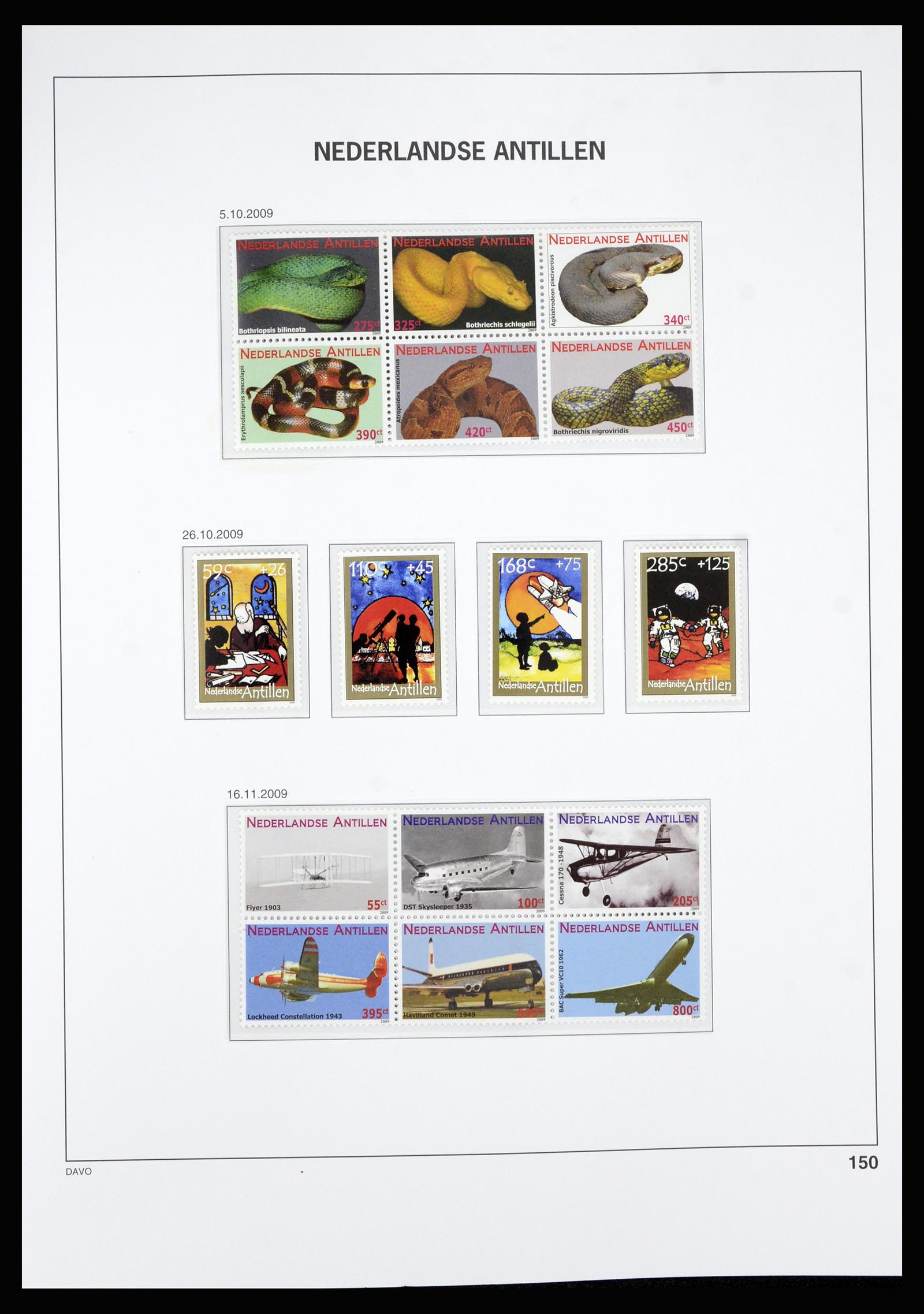 36815 218 - Postzegelverzameling 36815 Curaçao en Nederlandse Antillen 1873-2010.