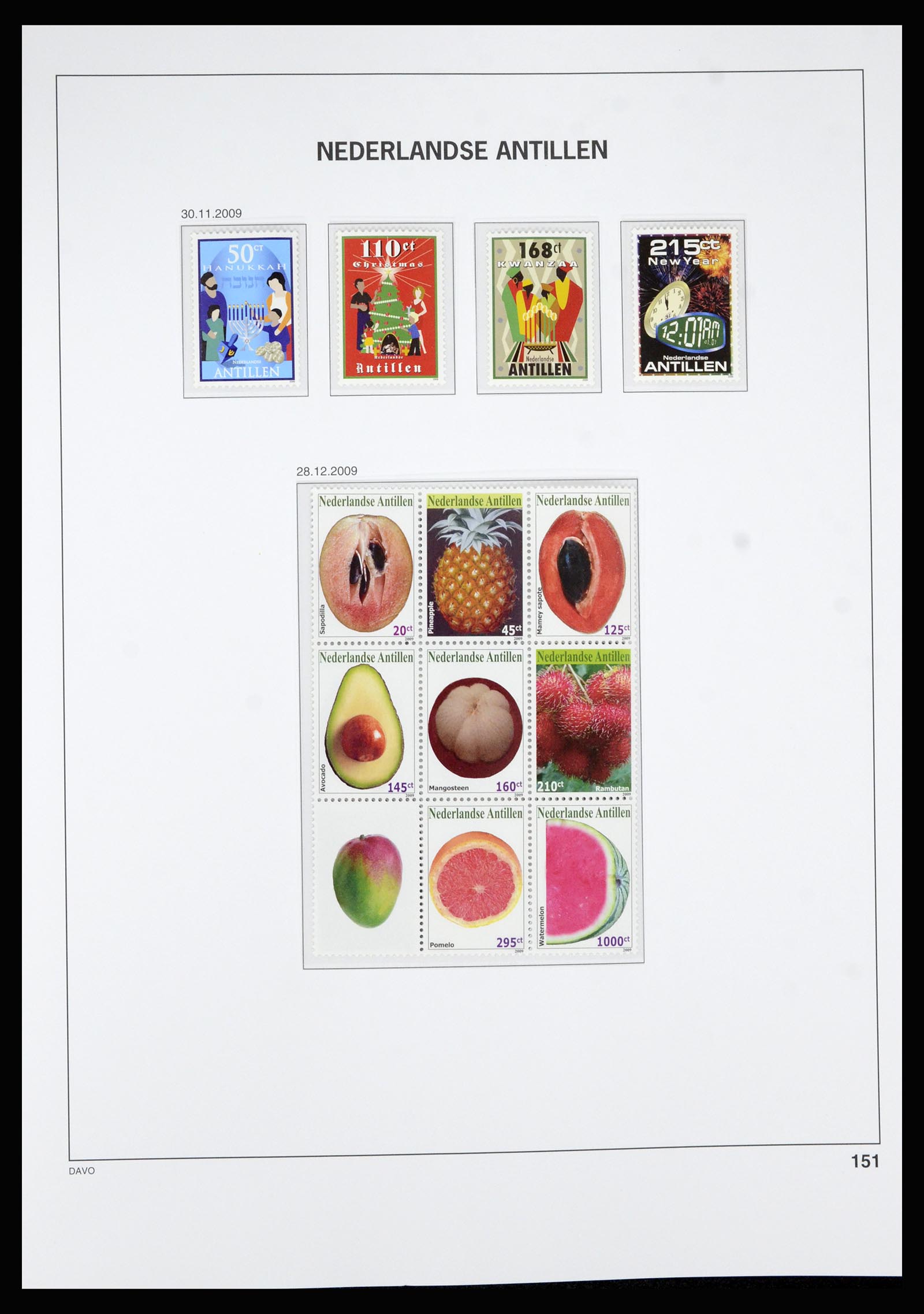 36815 219 - Postzegelverzameling 36815 Curaçao en Nederlandse Antillen 1873-2010.