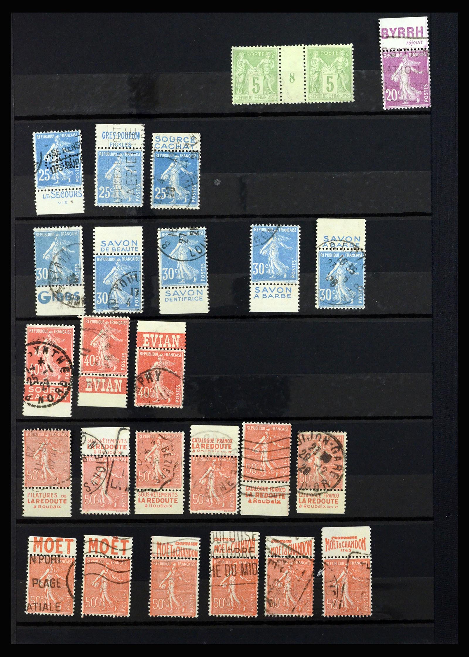 36819 001 - Postzegelverzameling 36819 Frankrijk.