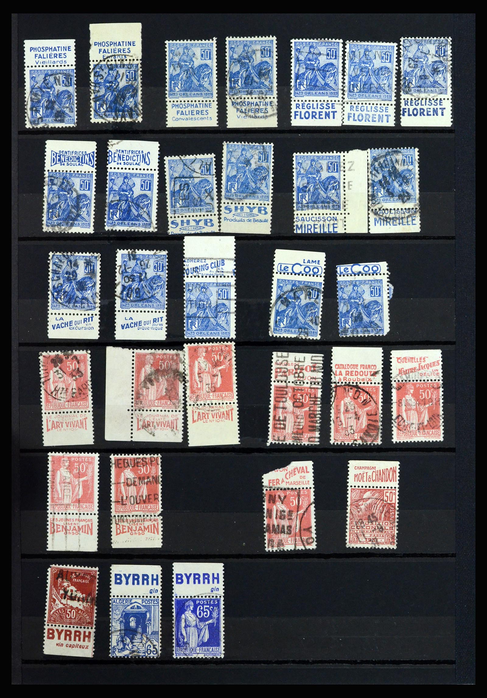 36819 003 - Postzegelverzameling 36819 Frankrijk.